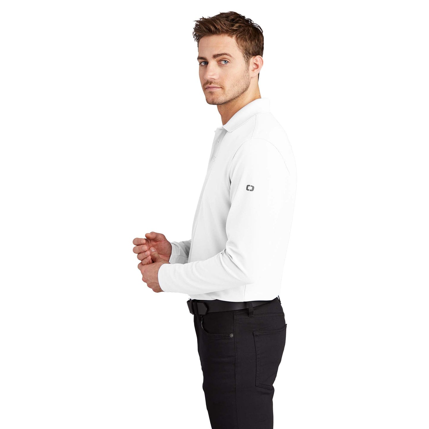 Blacktop Polo Shirt - OGIO - Long Sleeve Comfort