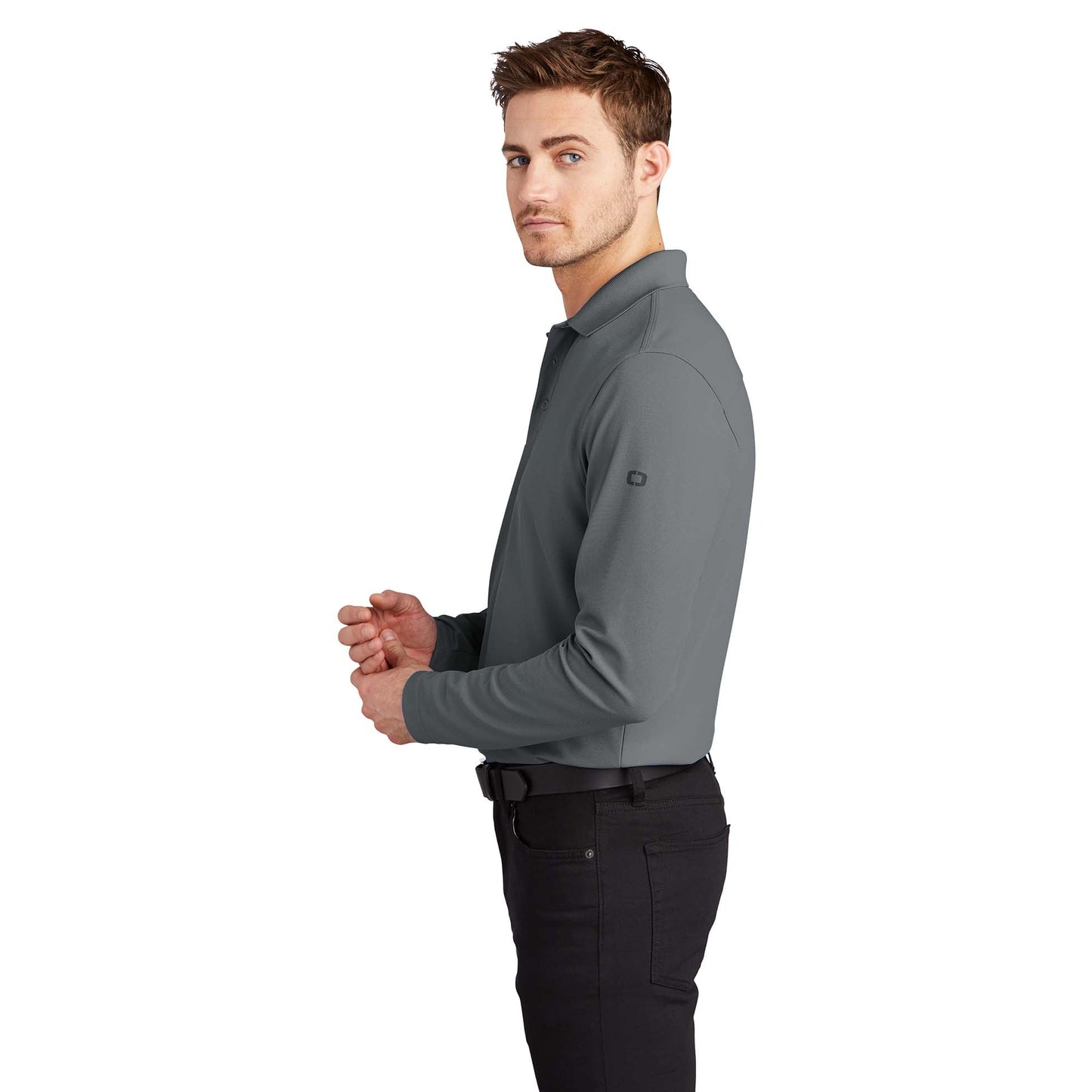 Blacktop Polo Shirt - OGIO - Long Sleeve Comfort