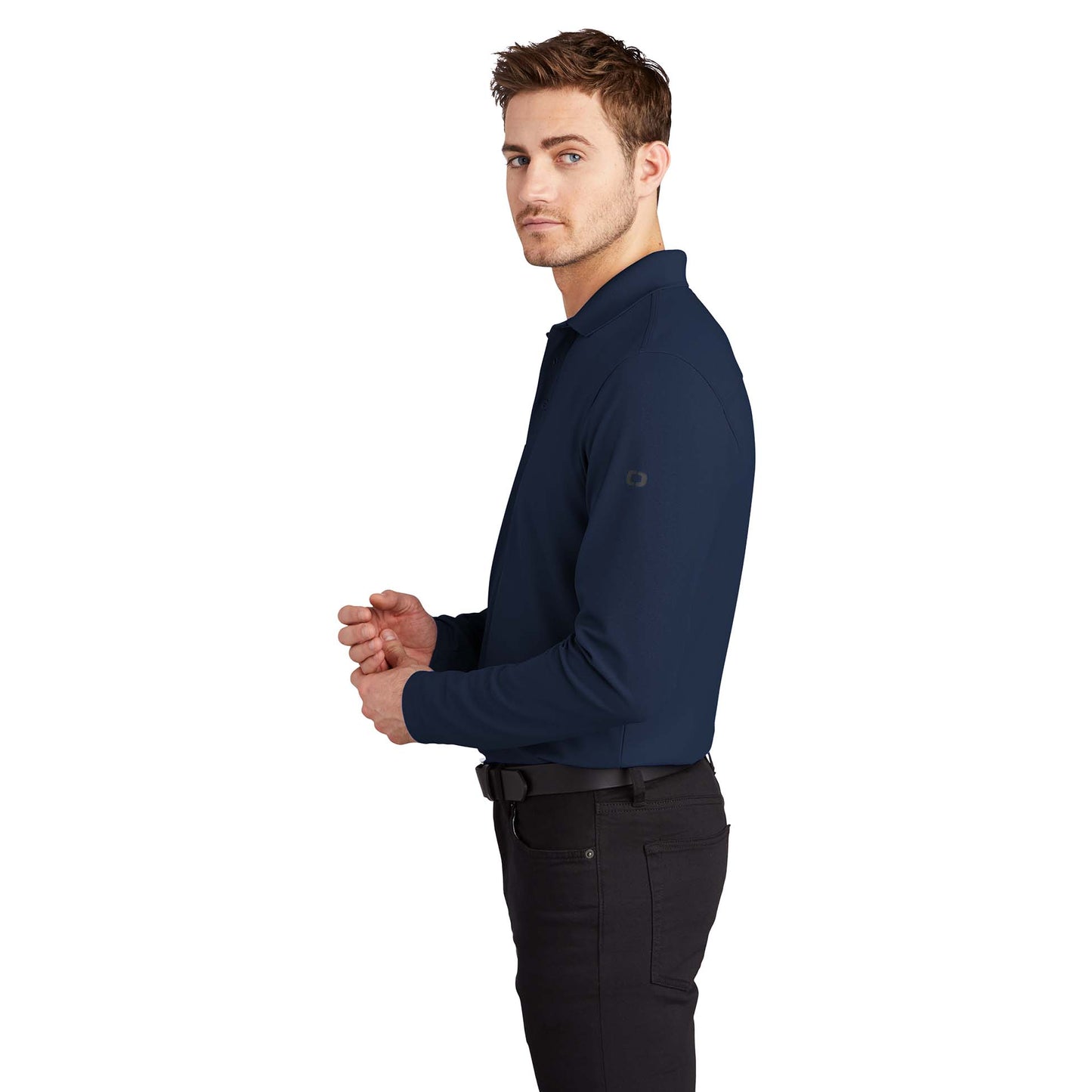 Blacktop Polo Shirt - OGIO - Long Sleeve Comfort