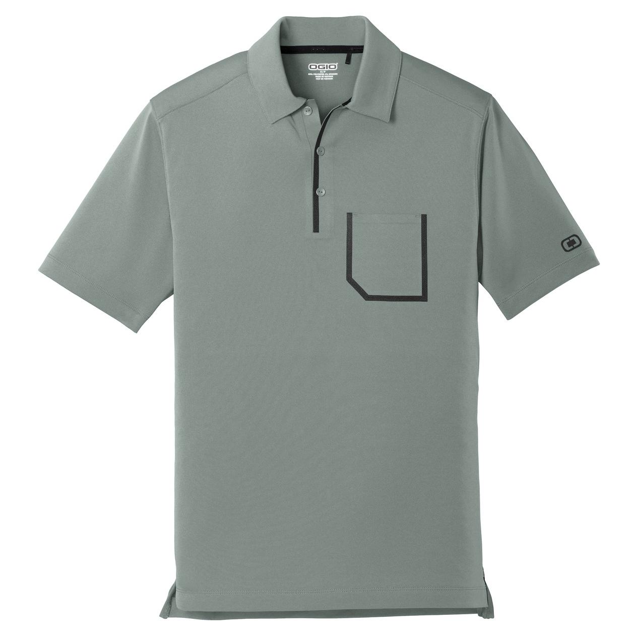 Rogue Grey Polo Shirts - OGIO - Moisture-Wicking Pique