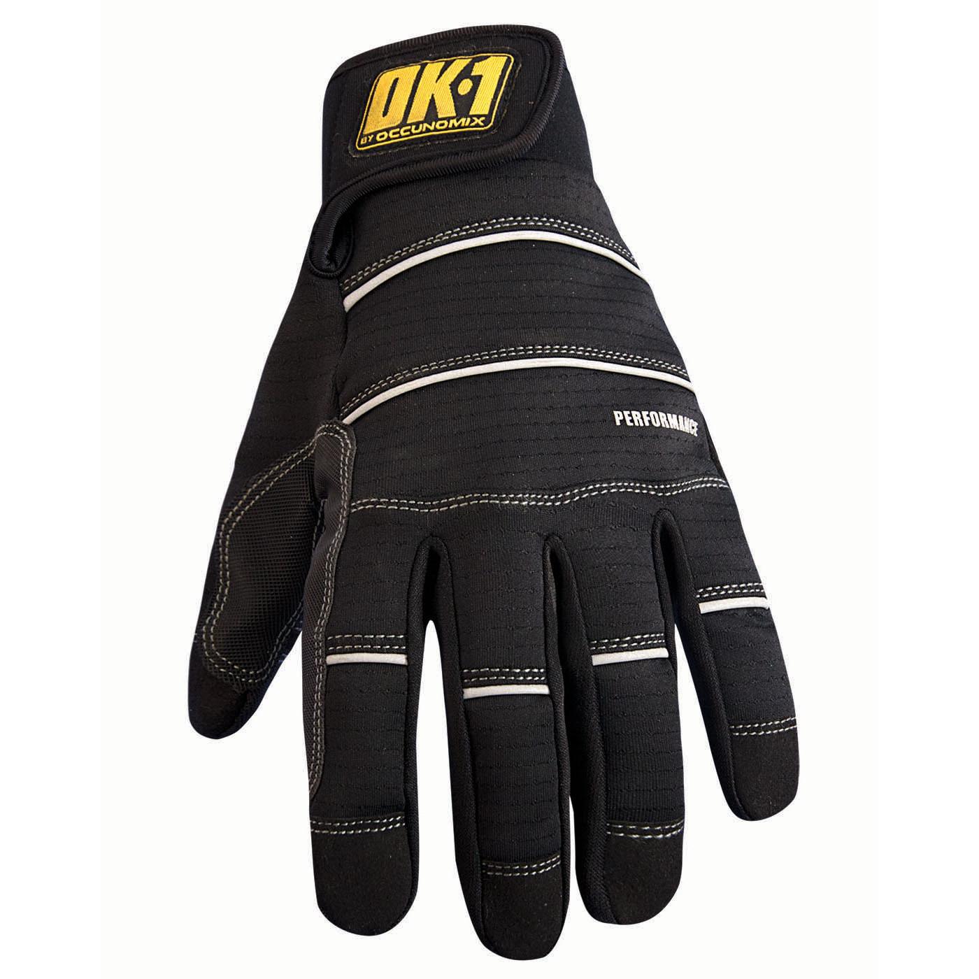 Black Performance Gloves - OK-1 - Durable Design