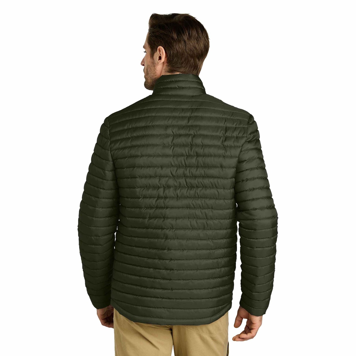 Black Quilted Jacket - Eddie Bauer - Packable Style