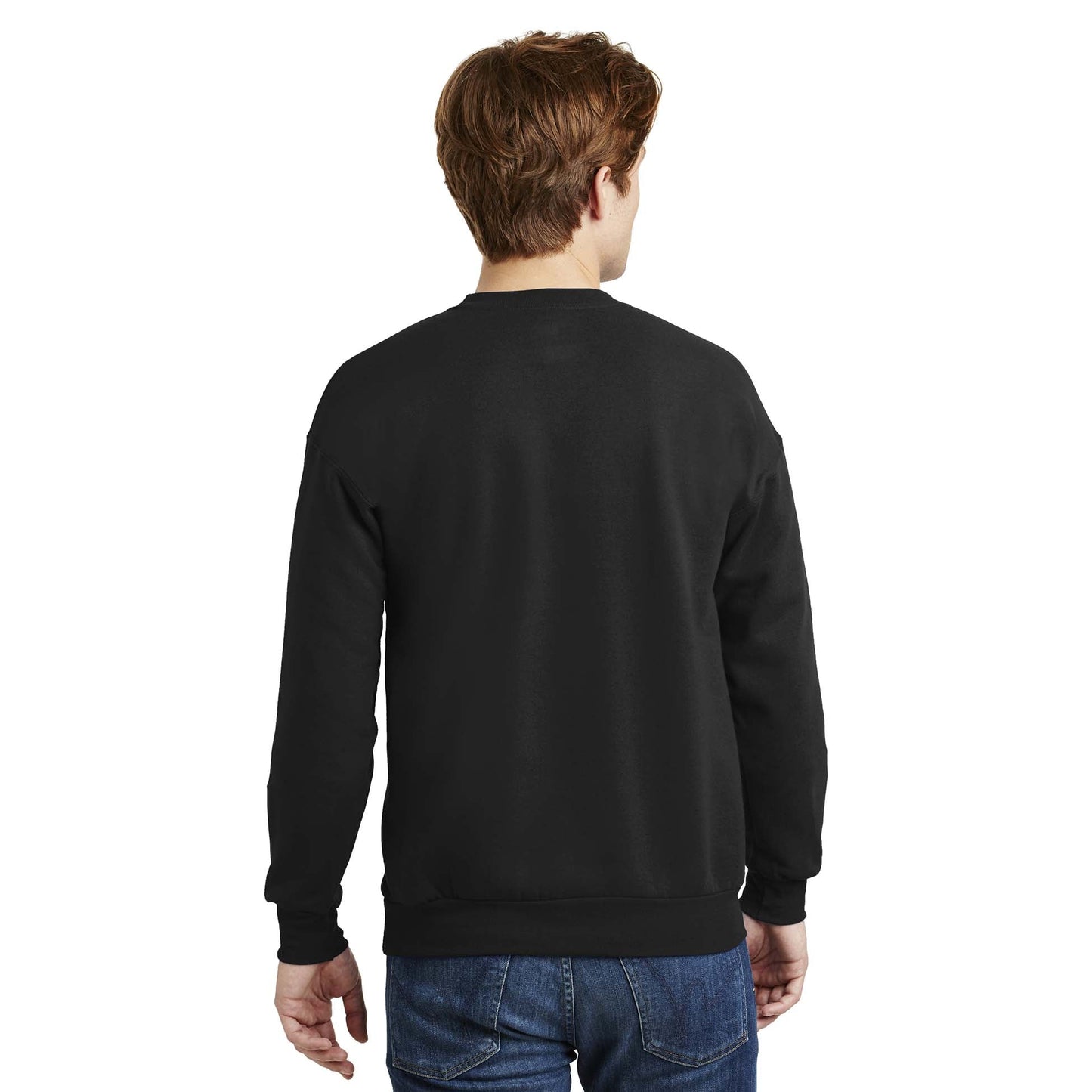 White Sweatshirts - Cozy Crewneck - Hanes - Eco-Friendly
