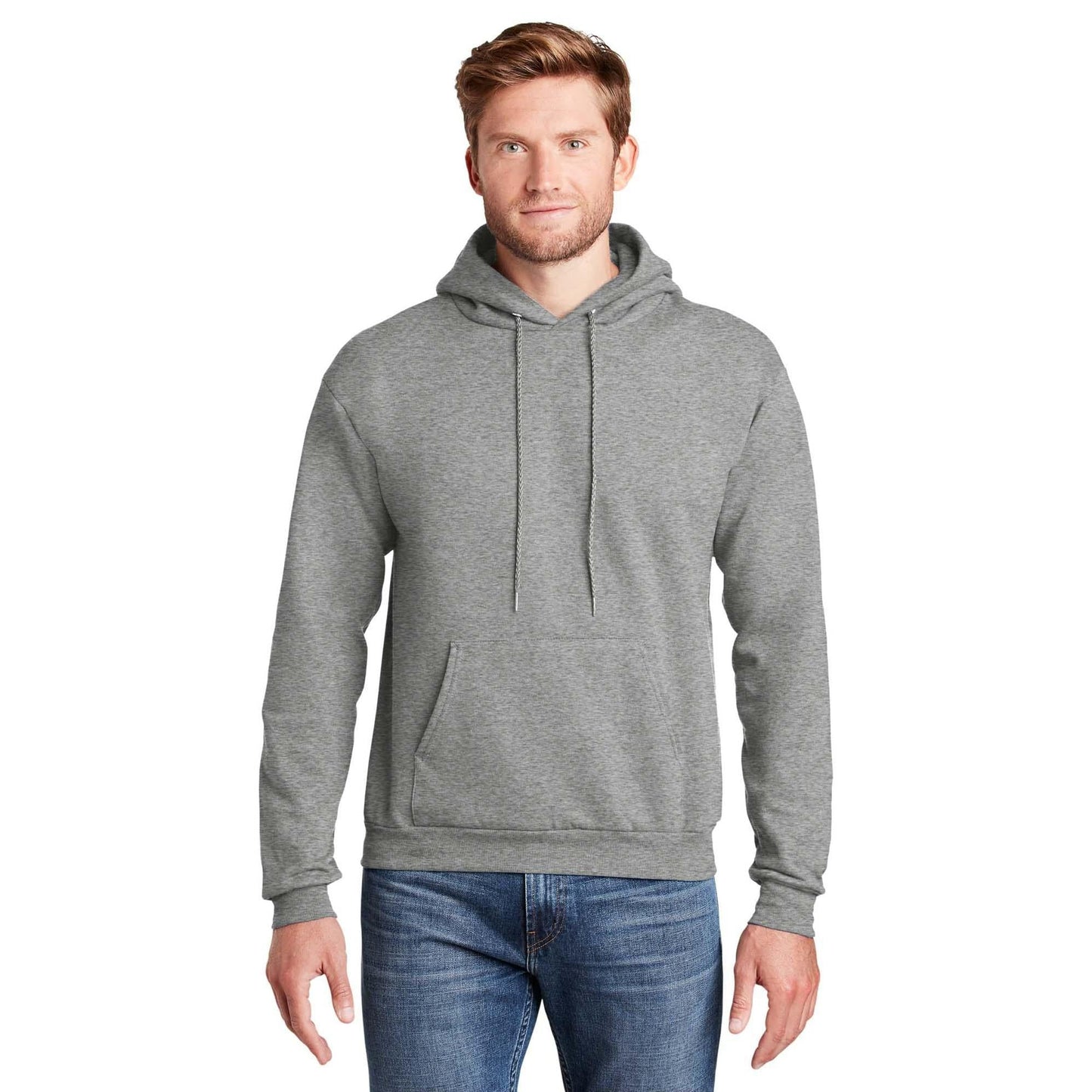 Light Steel Sweatshirts - Hanes - Eco-Friendly Design
