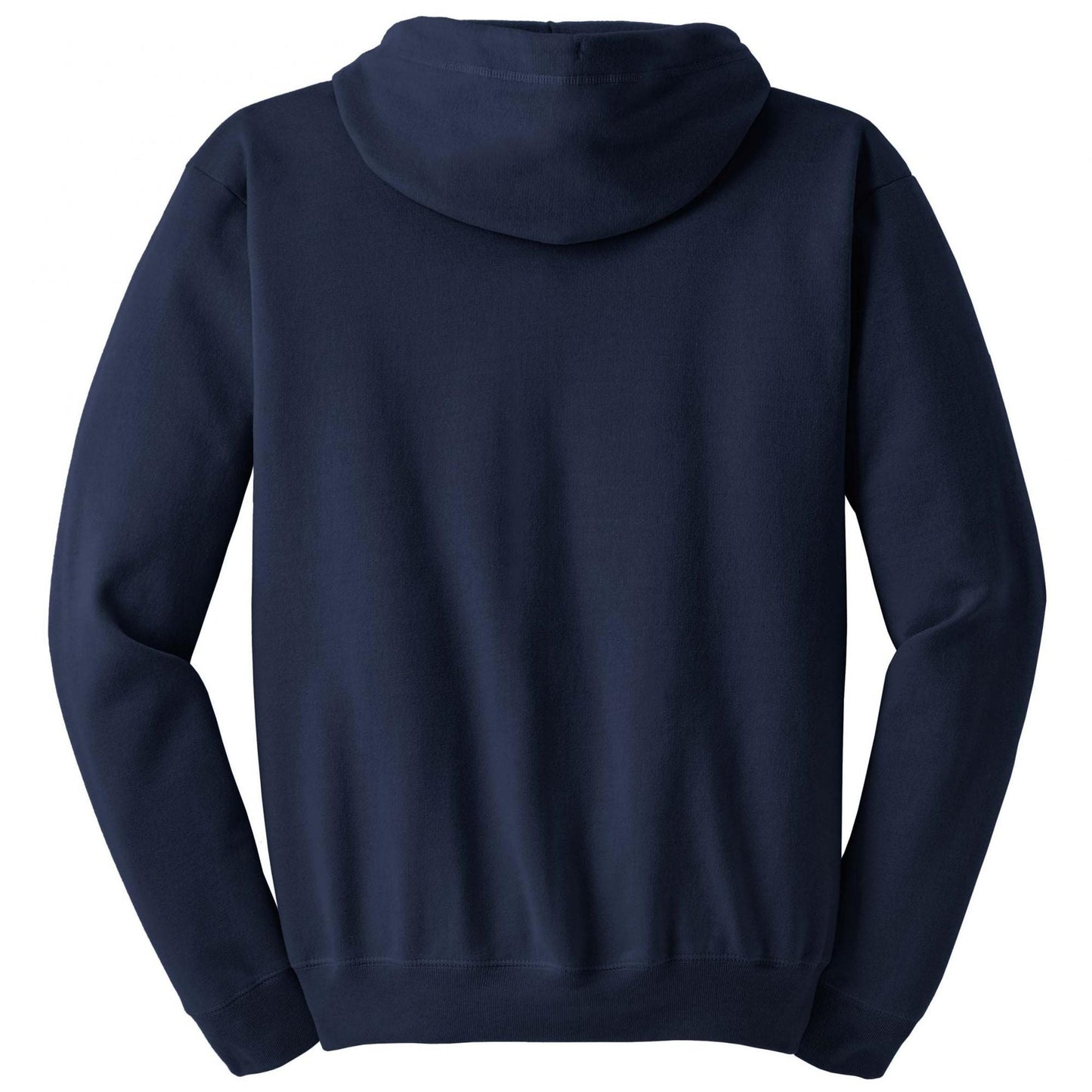 Black Sweatshirts - Hanes - Cozy Full-Zip Hooded - Quality Fabric