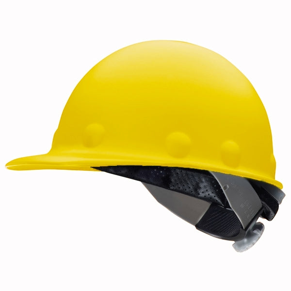 Yellow Hard Hats - Fibre Metal - High Heat Protection