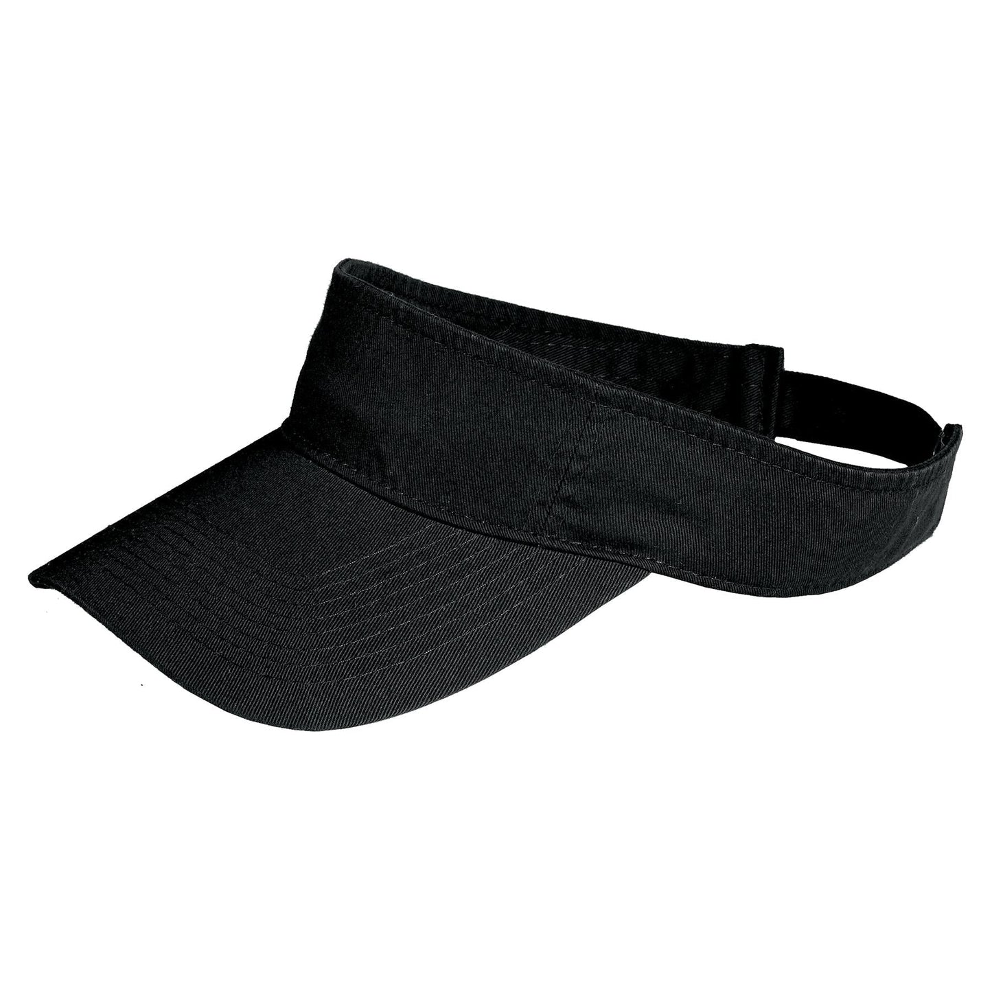 Neon Pink Visors - Port & Company - Stylish Cotton
