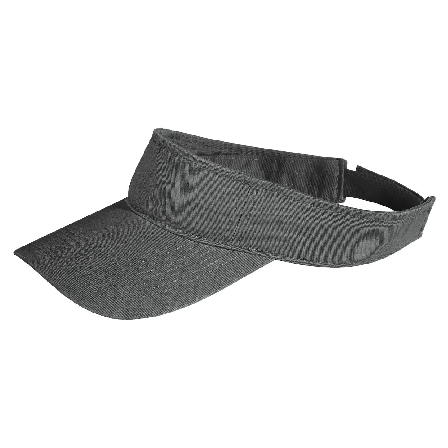 Neon Pink Visors - Port & Company - Stylish Cotton