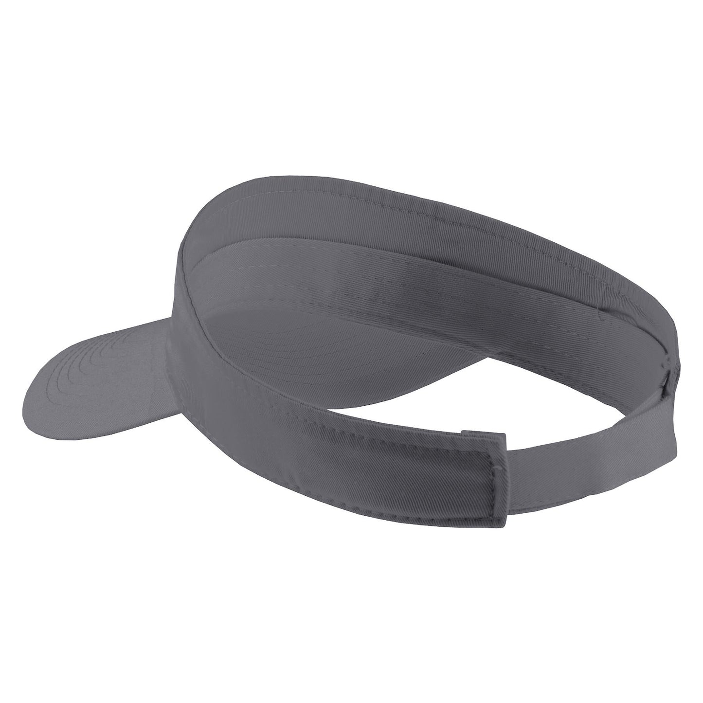 Neon Pink Visors - Port & Company - Stylish Cotton