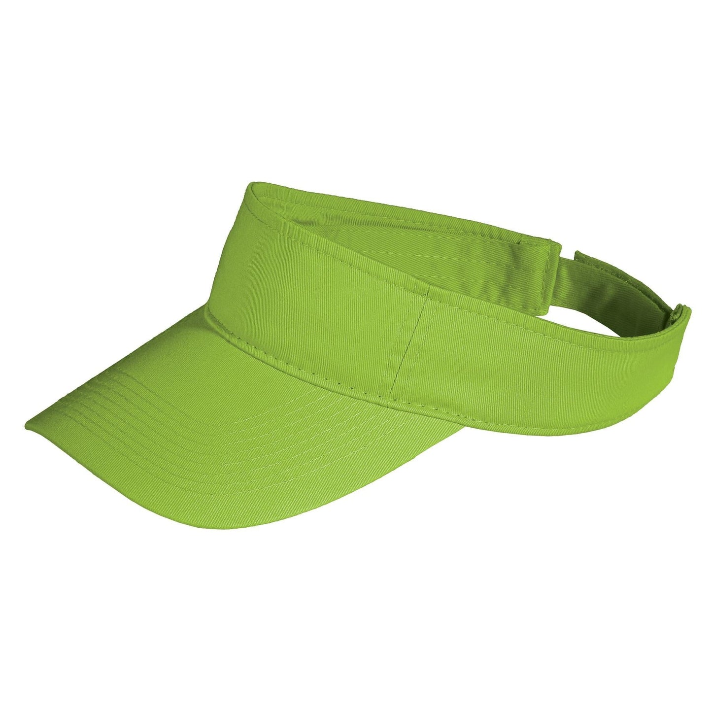 Neon Pink Visors - Port & Company - Stylish Cotton