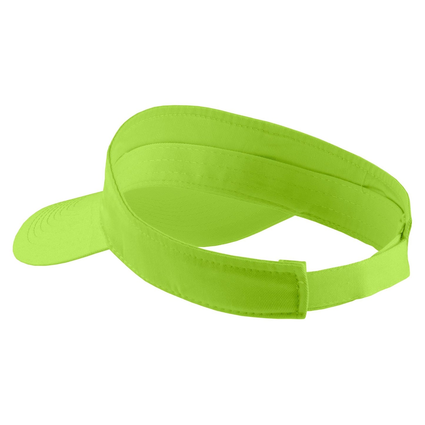 Neon Pink Visors - Port & Company - Stylish Cotton