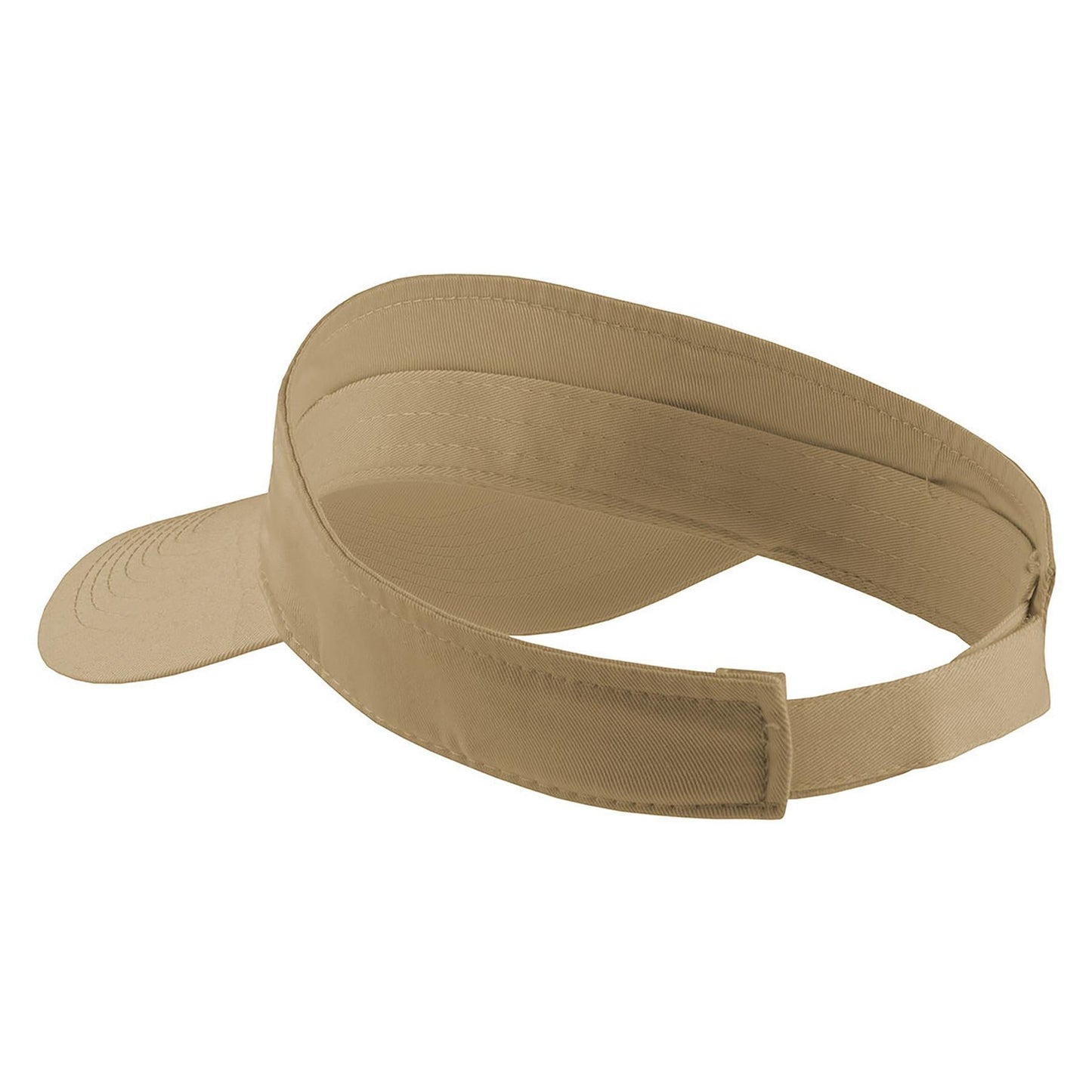 Neon Pink Visors - Port & Company - Stylish Cotton