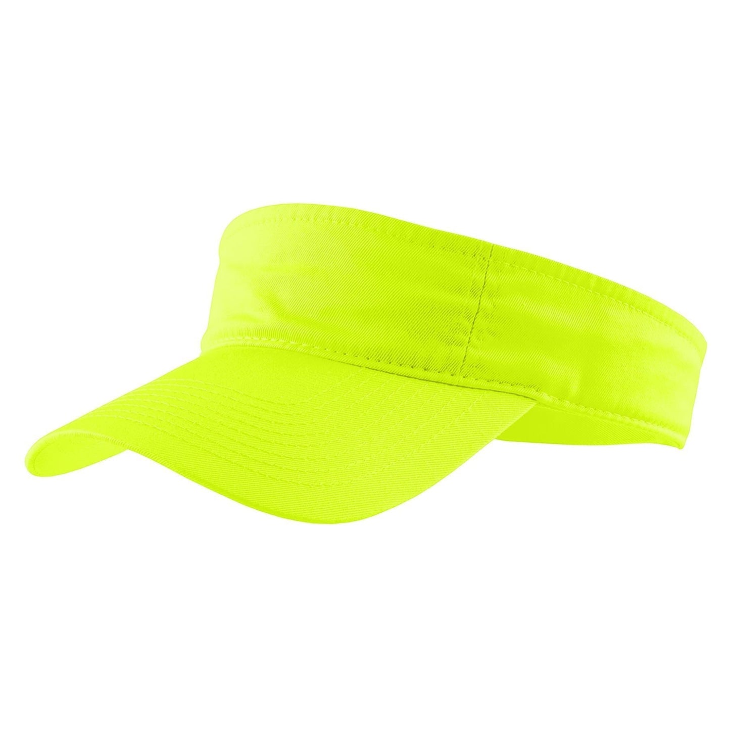 Neon Pink Visors - Port & Company - Stylish Cotton
