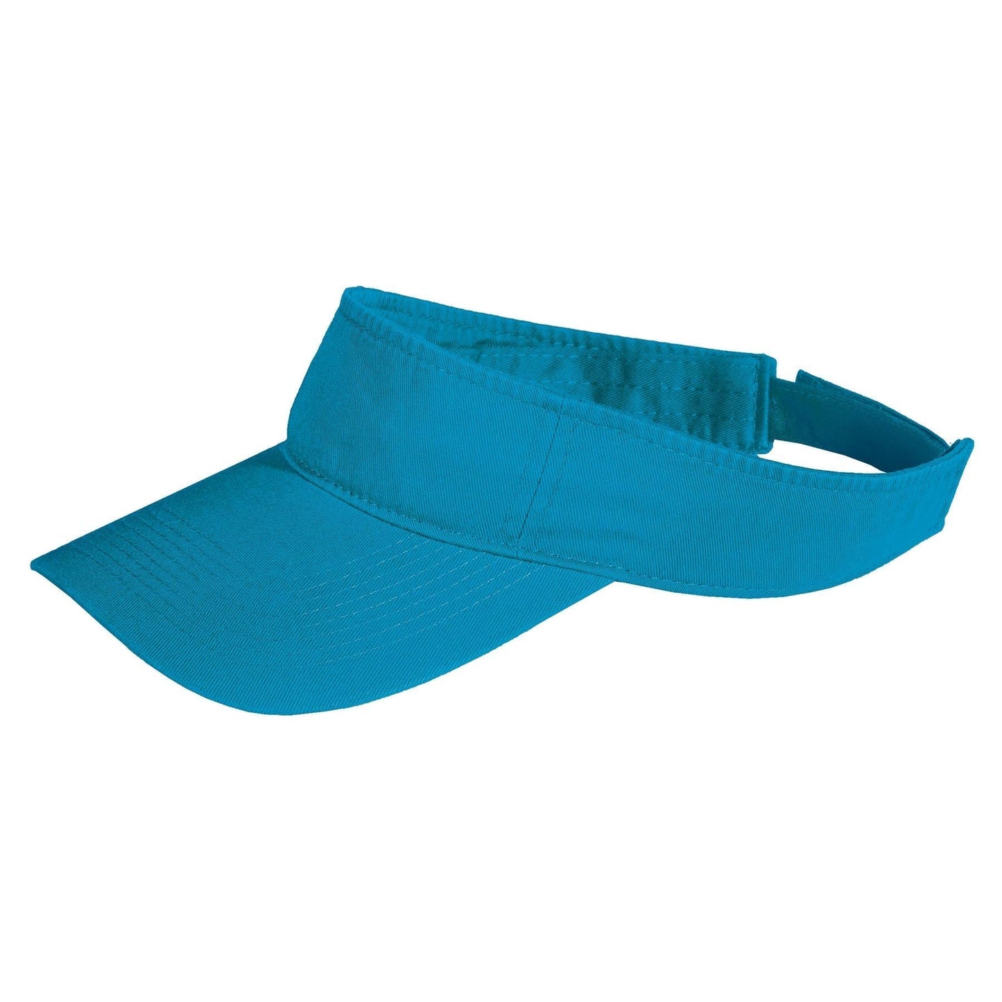 Neon Pink Visors - Port & Company - Stylish Cotton