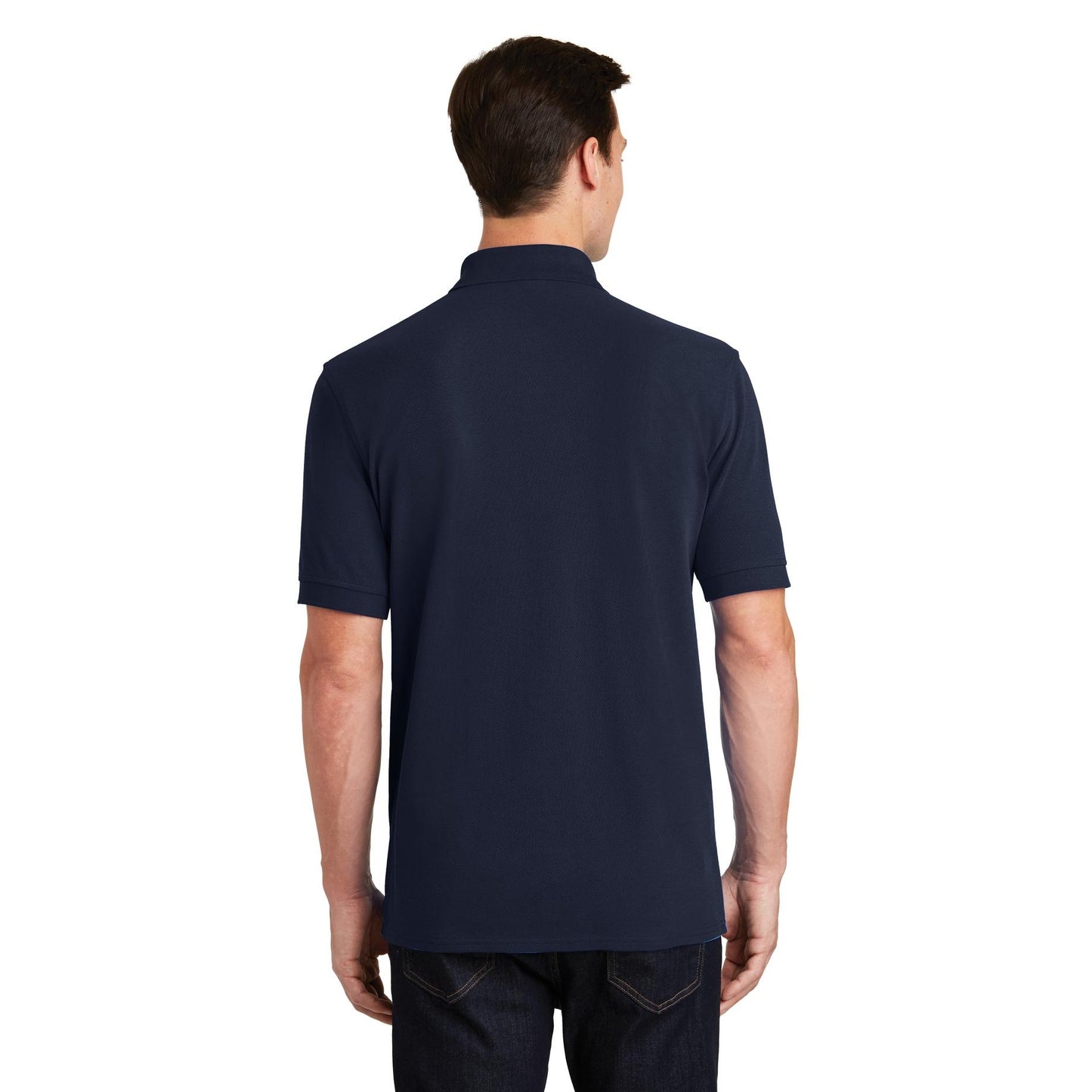 Charcoal Polo Shirts - Port & Company - Soft Fabric