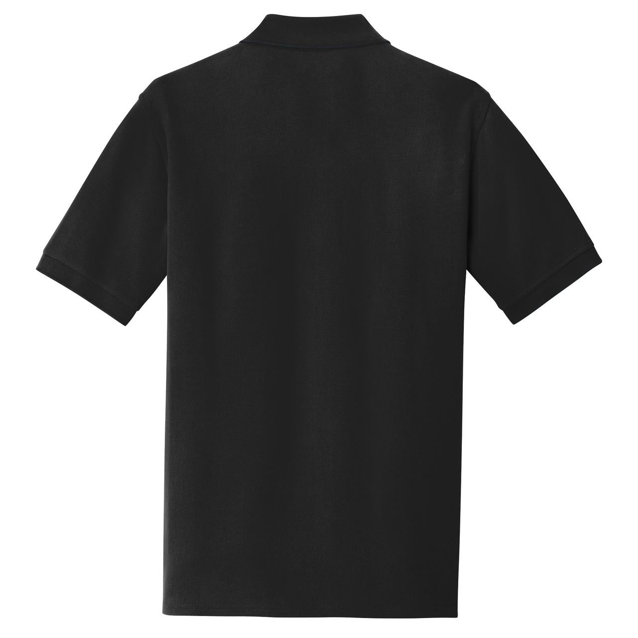 Charcoal Polo Shirts - Port & Company - Soft Fabric