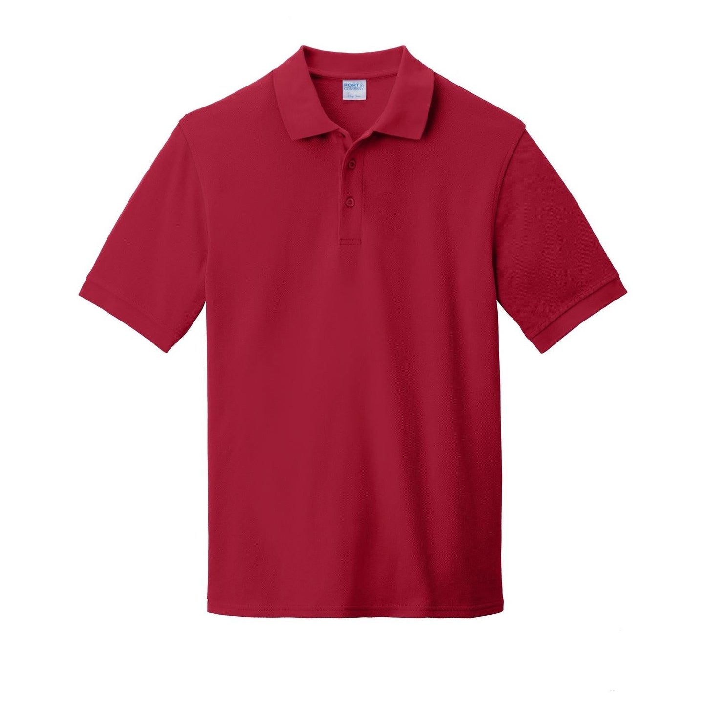 Charcoal Polo Shirts - Port & Company - Soft Fabric