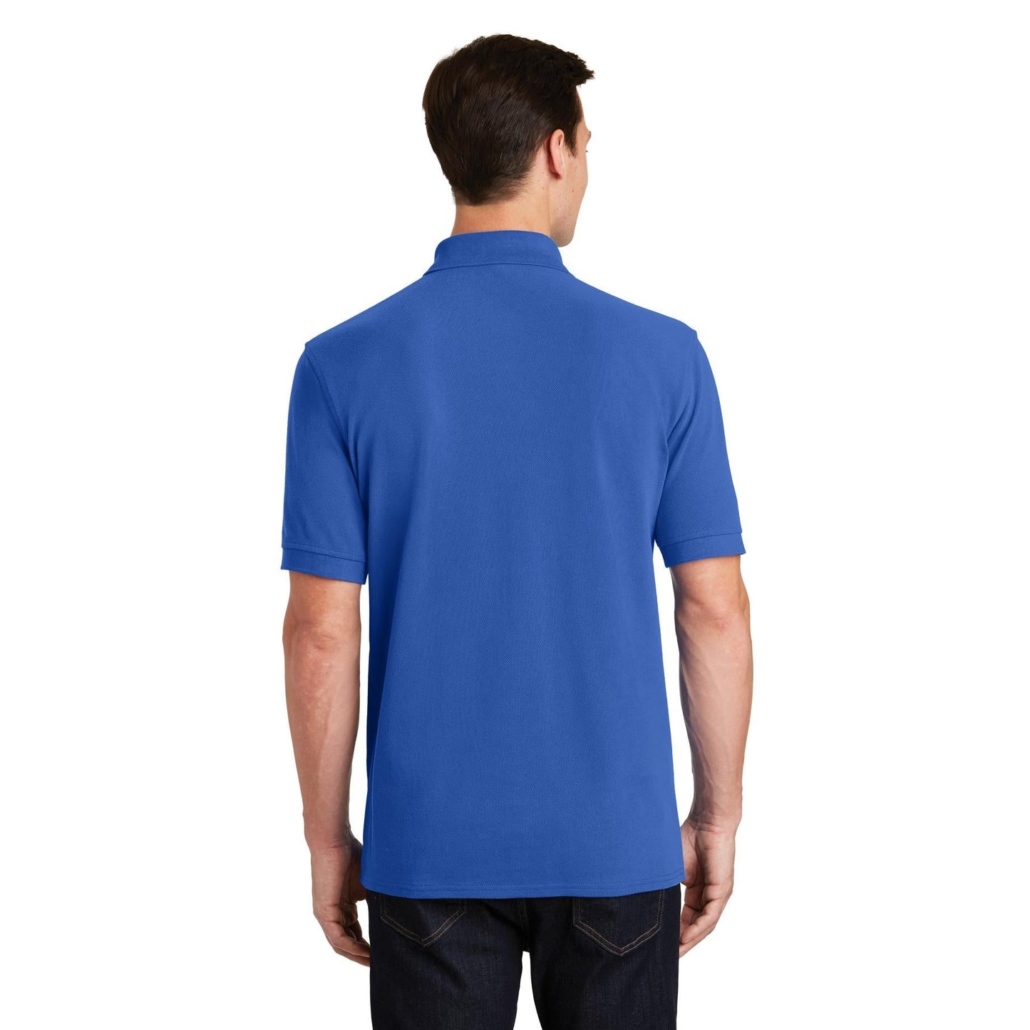 Charcoal Polo Shirts - Port & Company - Soft Fabric