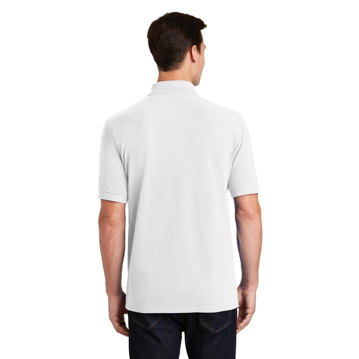 Charcoal Polo Shirts - Port & Company - Soft Fabric