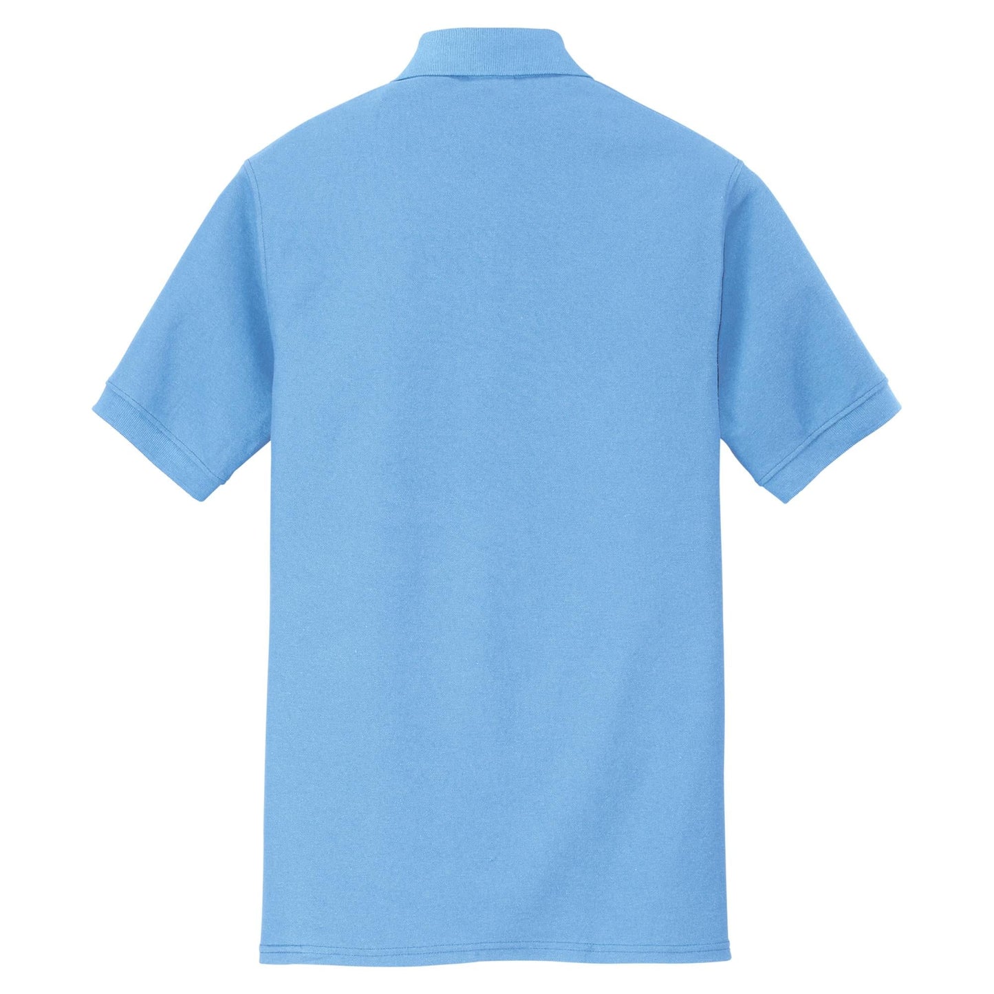 White Polo Shirt - Port & Company - Durable Blend