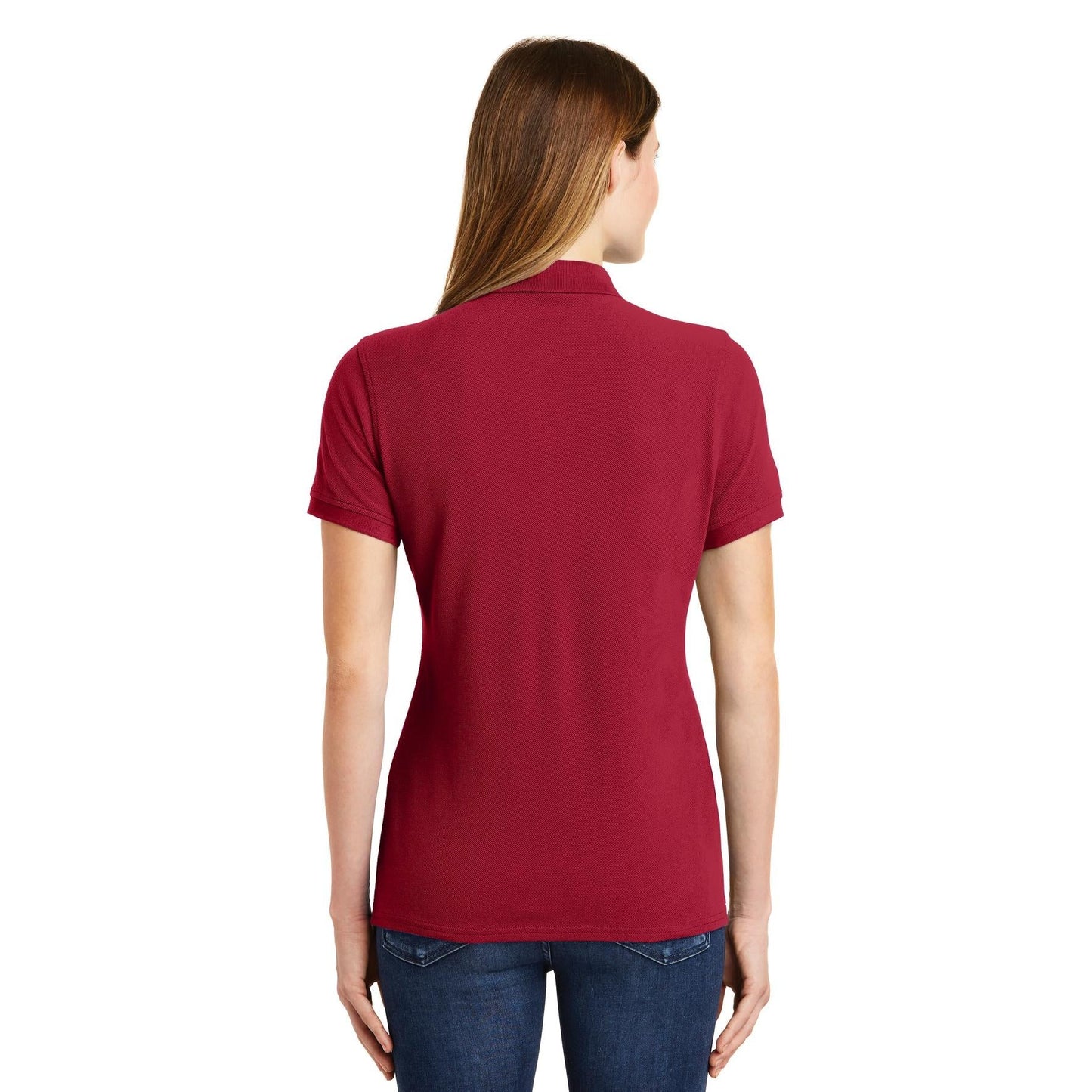 Charcoal Polo Shirt - Port & Company - Soft Cotton