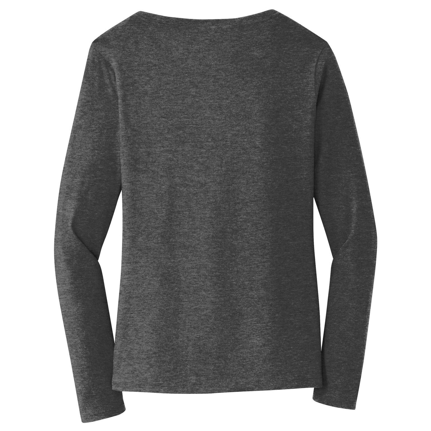 White V-Neck Tee - Port & Company - Stylish Fit - Soft Cotton