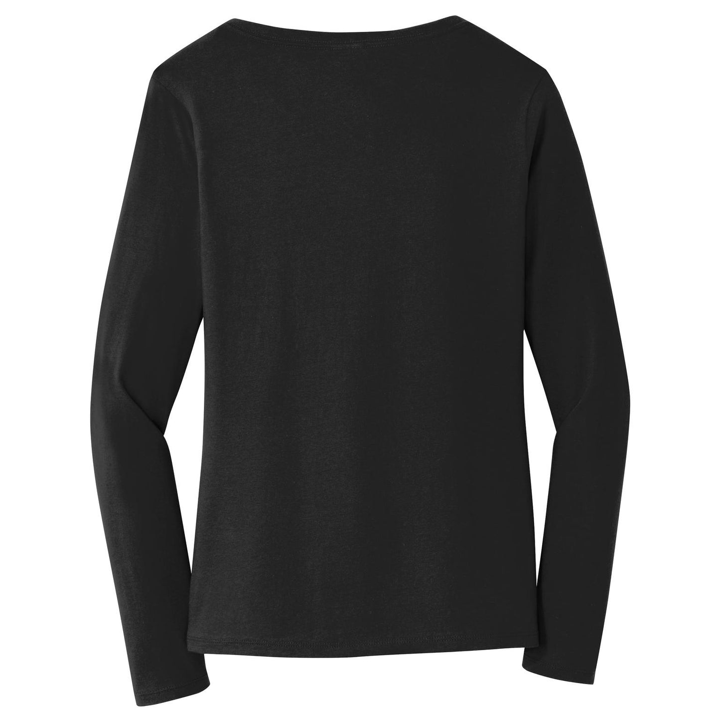 White V-Neck Tee - Port & Company - Stylish Fit - Soft Cotton