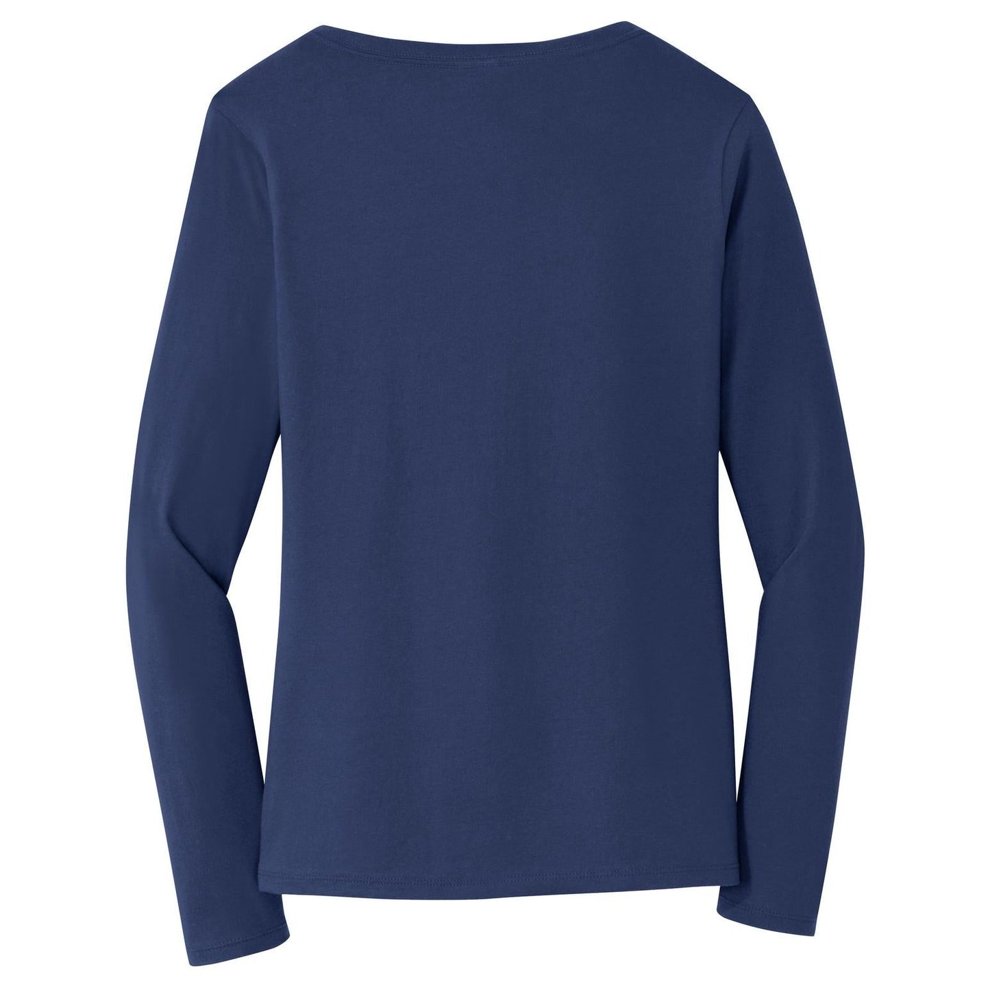 White V-Neck Tee - Port & Company - Stylish Fit - Soft Cotton