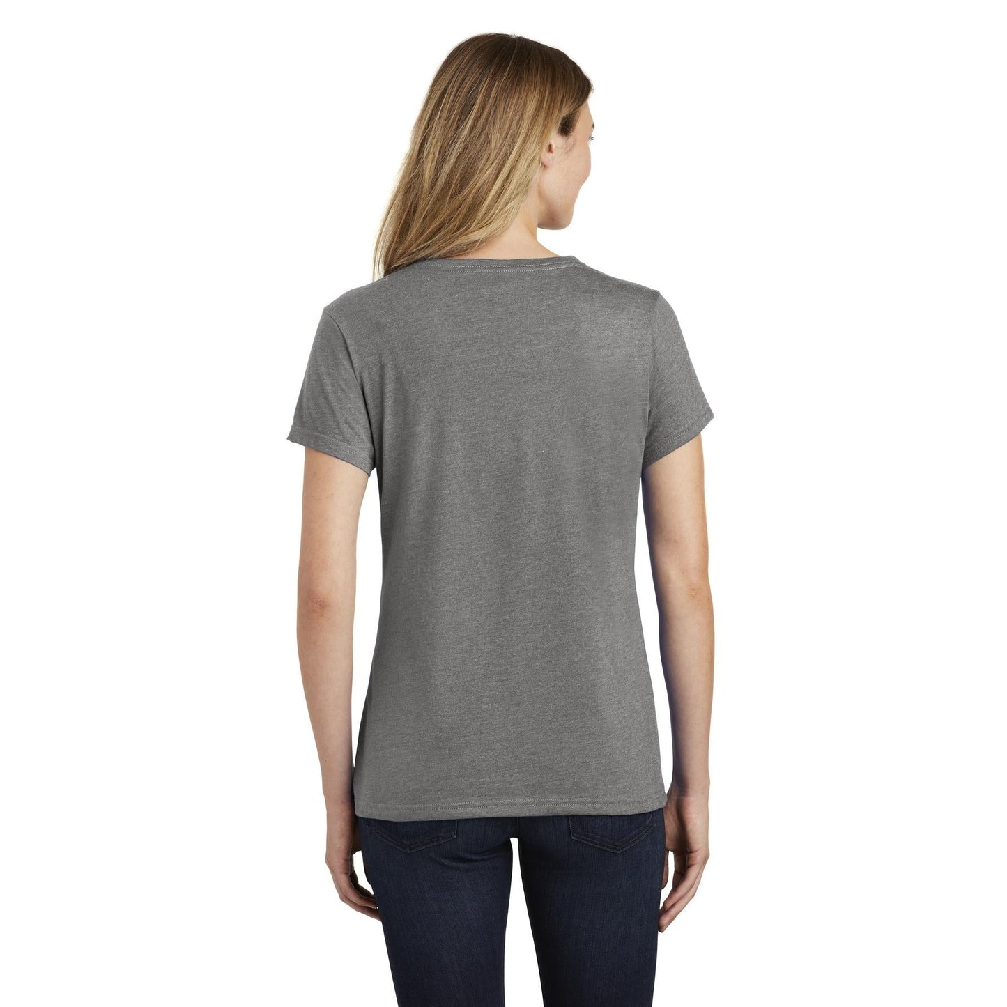Athletic Green V-Neck Tee - Port & Company - Soft Fabric