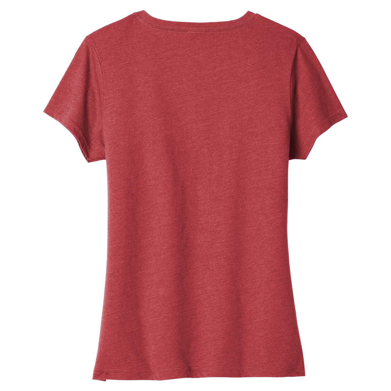 Athletic Green V-Neck Tee - Port & Company - Soft Fabric