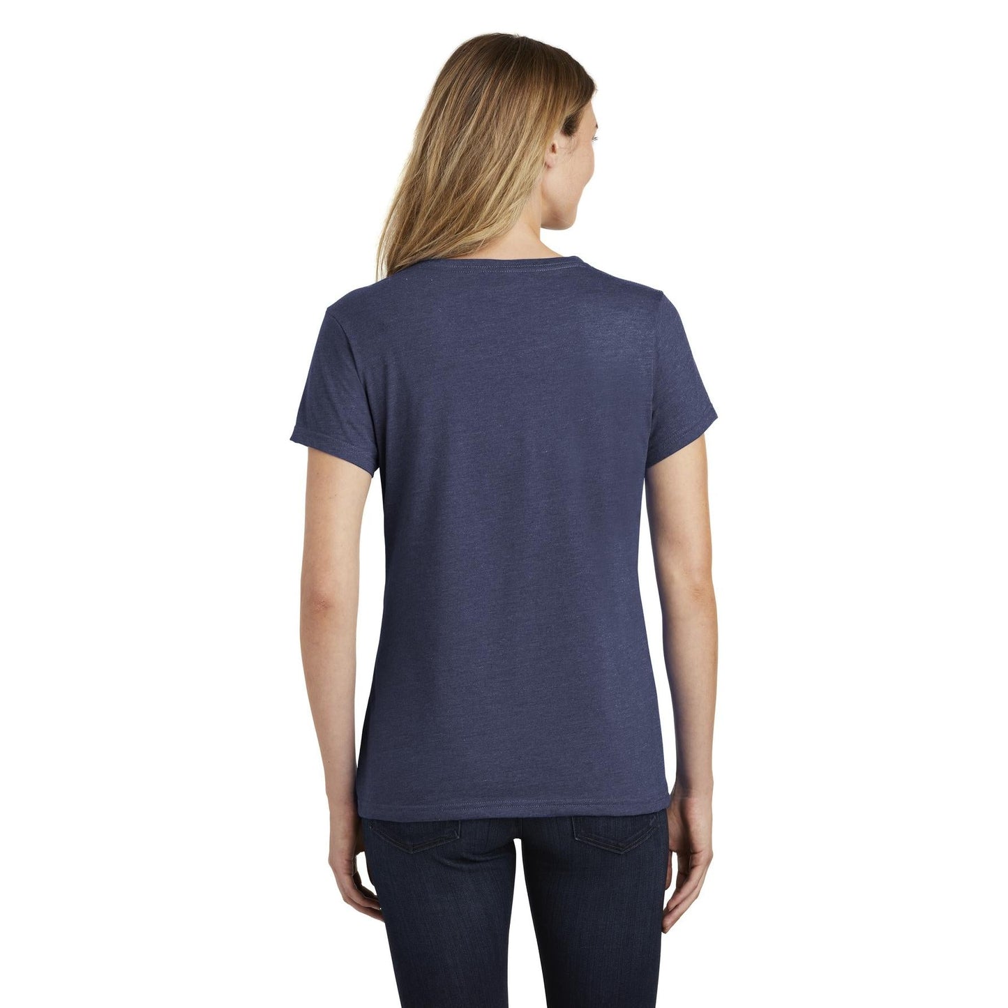 Athletic Green V-Neck Tee - Port & Company - Soft Fabric