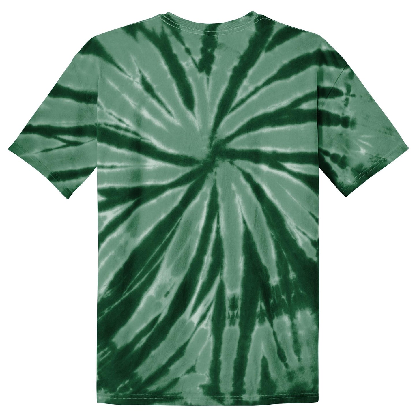 Black Galaxy Spiral T-Shirt - Port & Company - Vibrant Colors