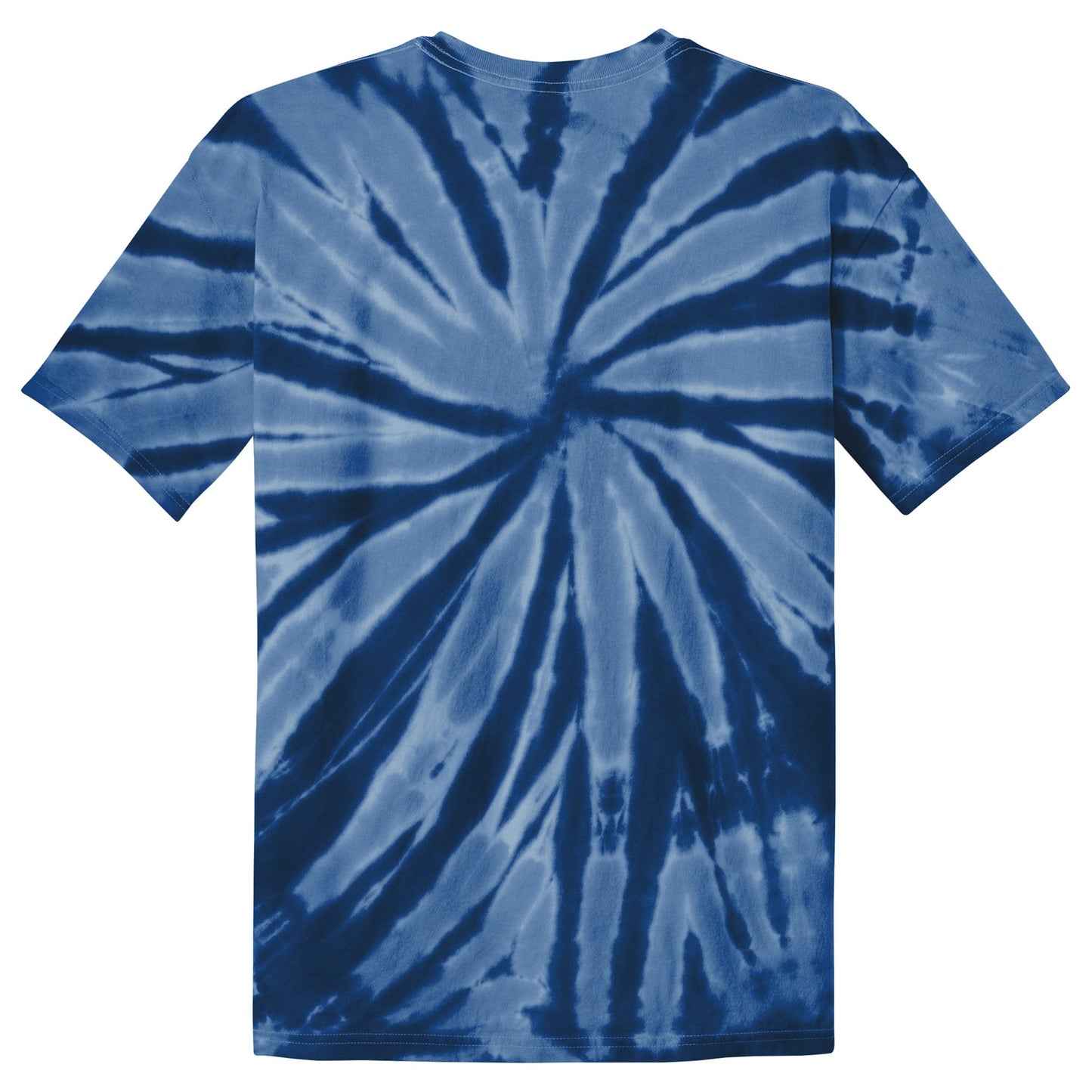 Black Galaxy Spiral T-Shirt - Port & Company - Vibrant Colors