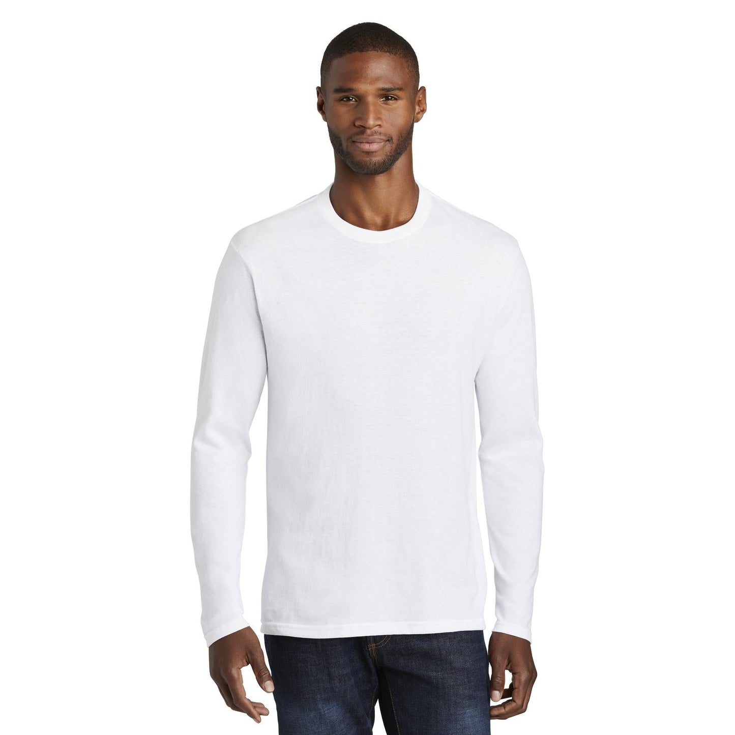 Black Heather T-Shirt - Port & Company - Soft Blend Fabric