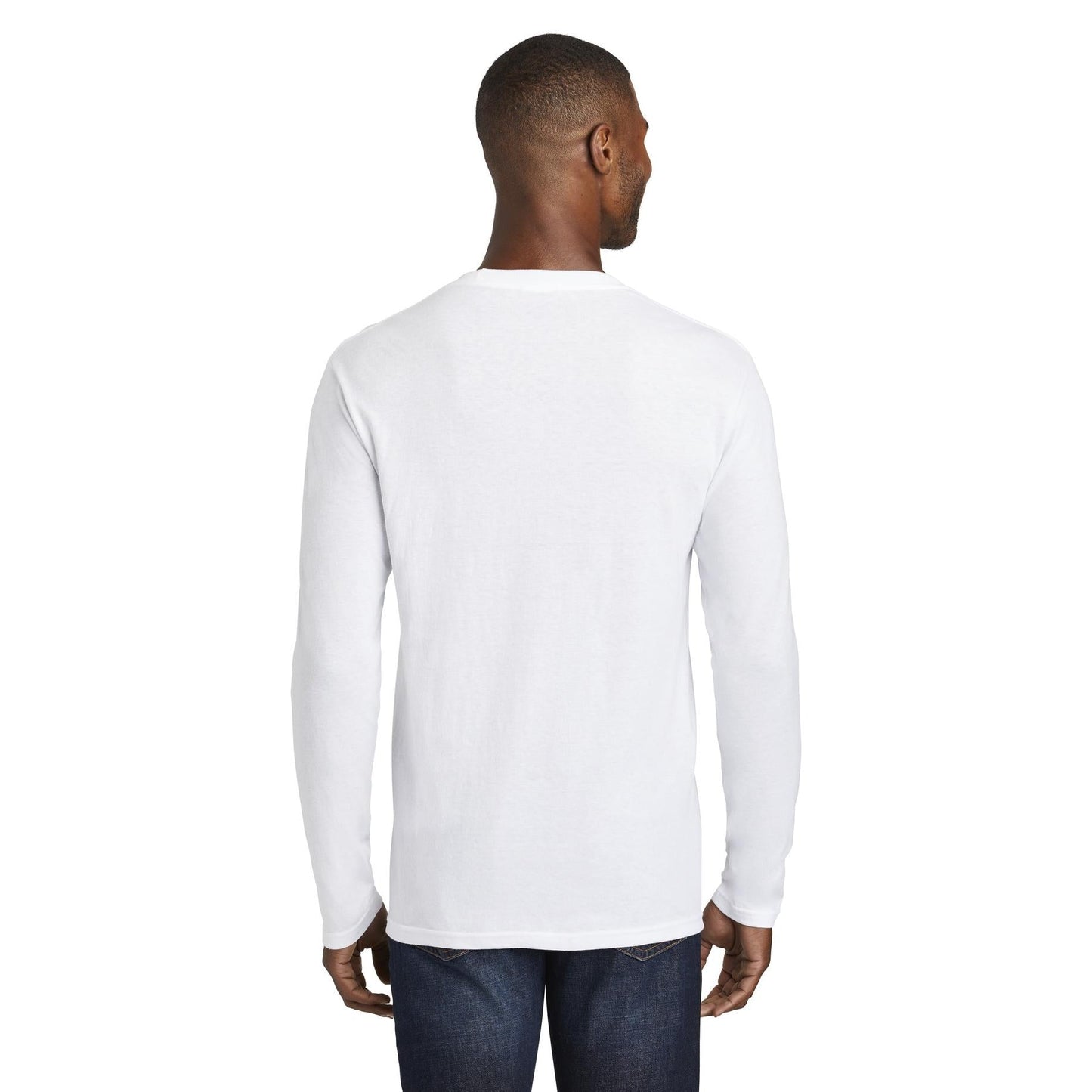 Black Heather T-Shirt - Port & Company - Soft Blend Fabric