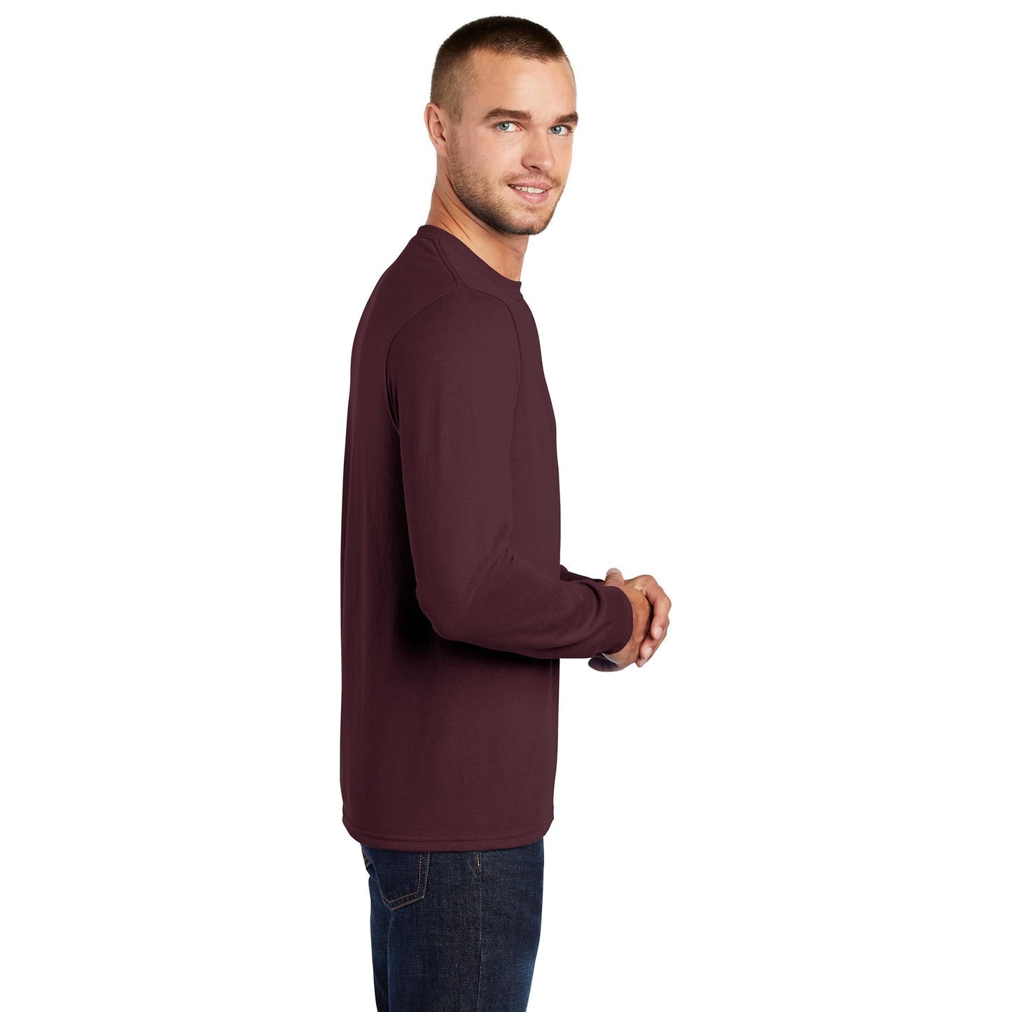 White T-Shirts - Port & Company - Soft Cotton Blend