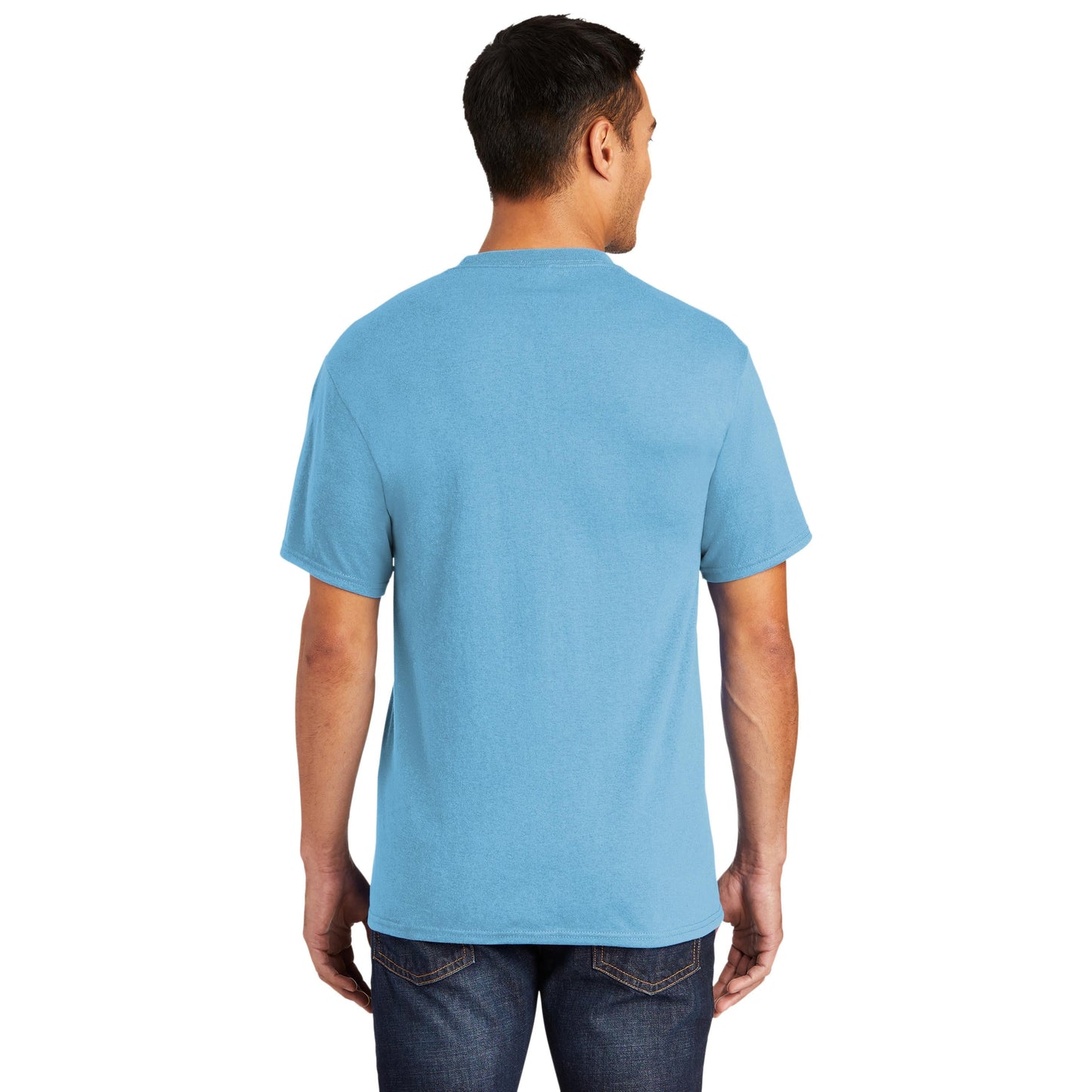 Ash T-Shirts - Port & Company - Soft Pocket Tee - Eco Friendly