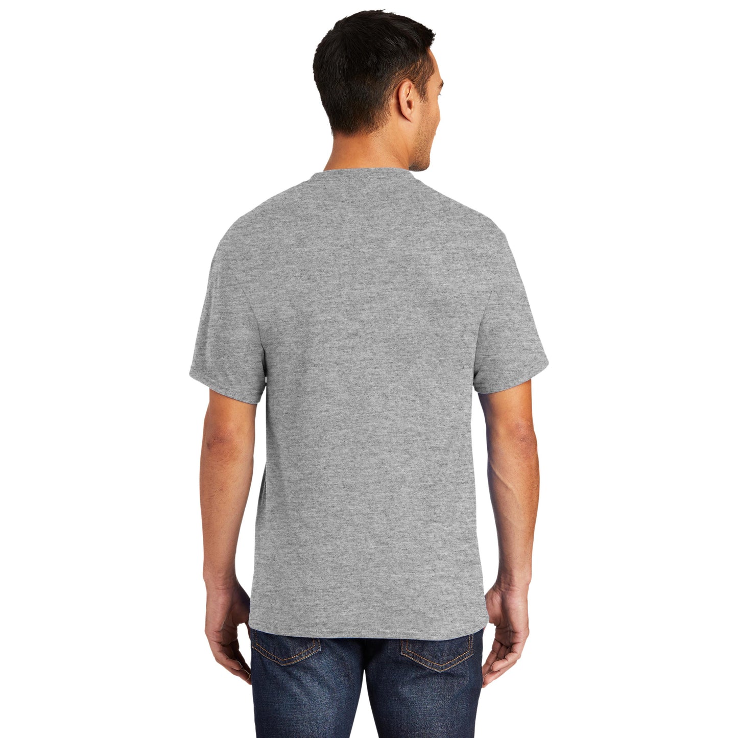 Ash T-Shirts - Port & Company - Soft Pocket Tee - Eco Friendly