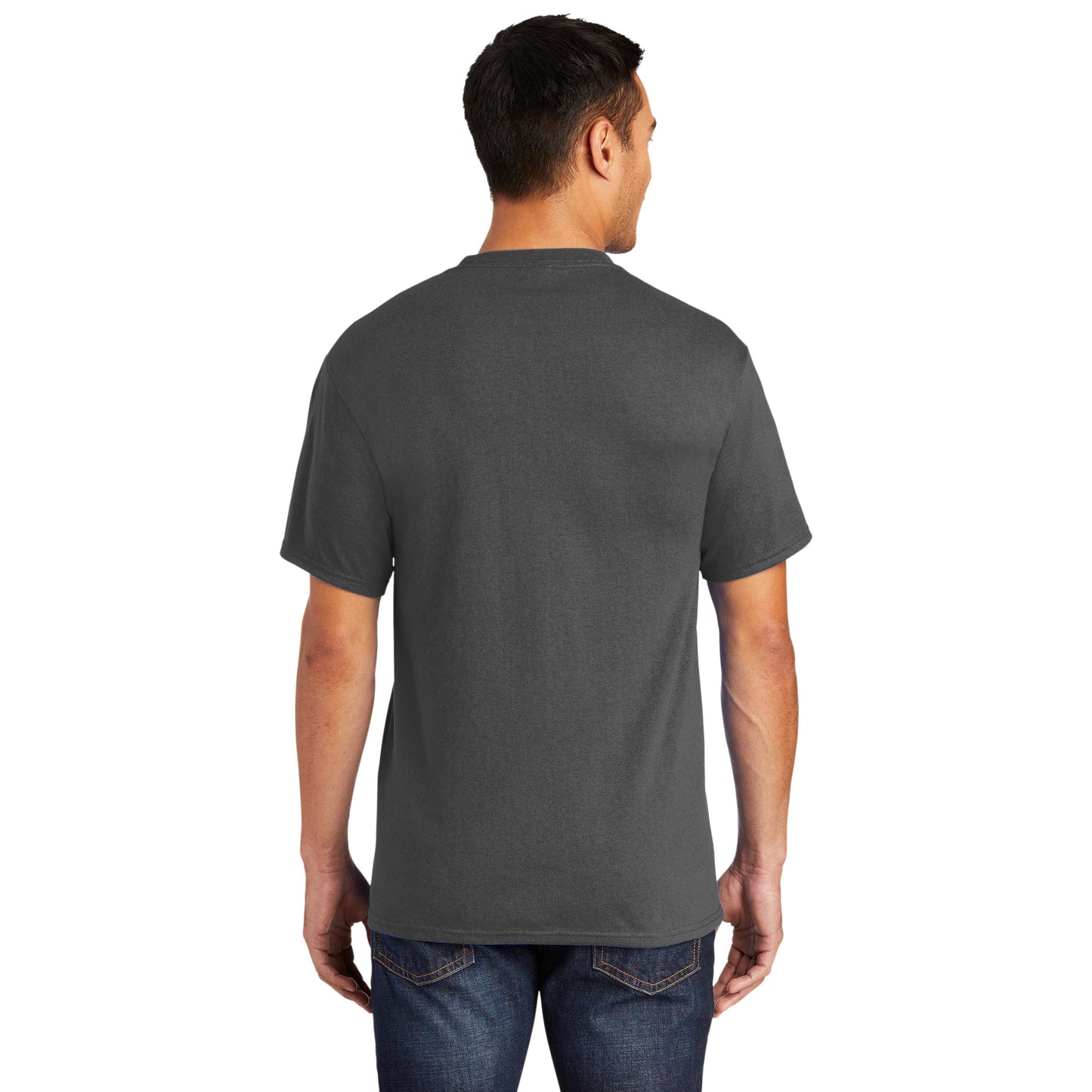 Ash T-Shirts - Port & Company - Soft Pocket Tee - Eco Friendly