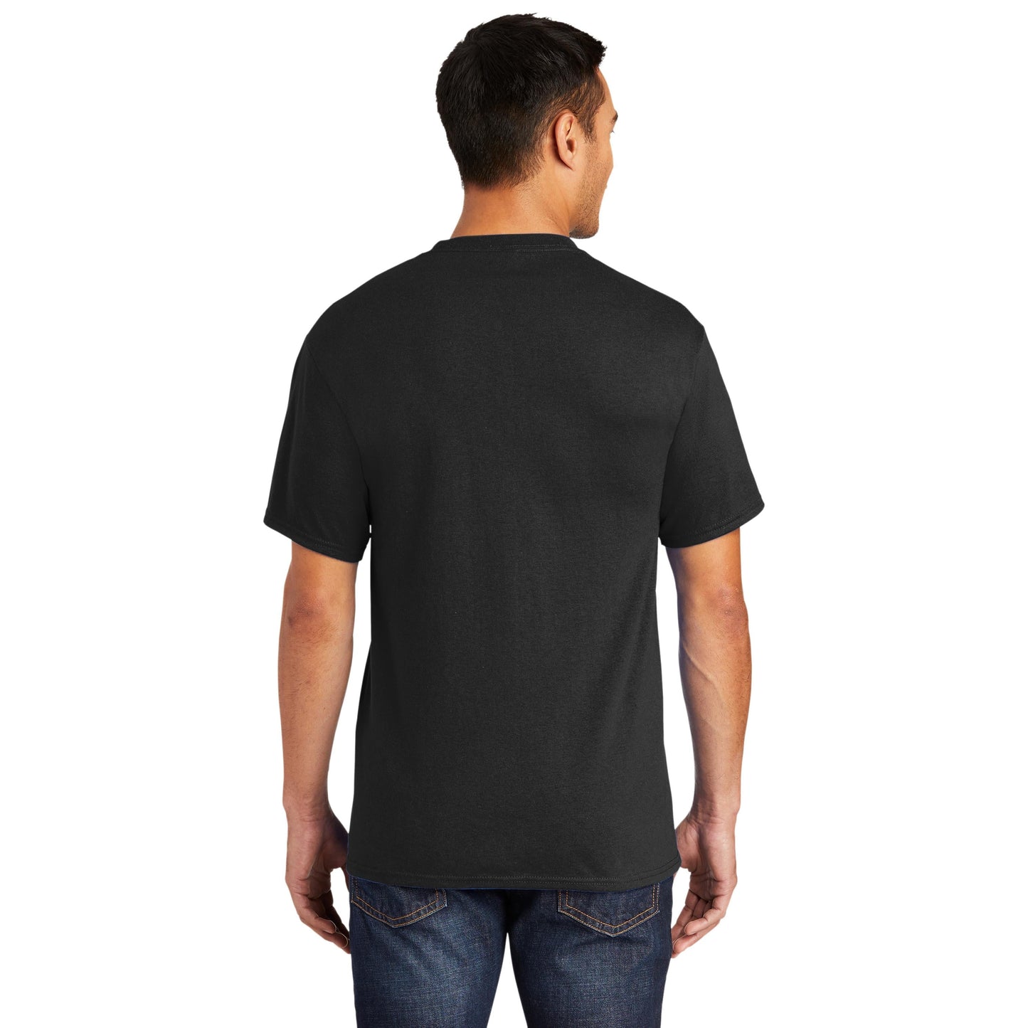 Ash T-Shirts - Port & Company - Soft Pocket Tee - Eco Friendly