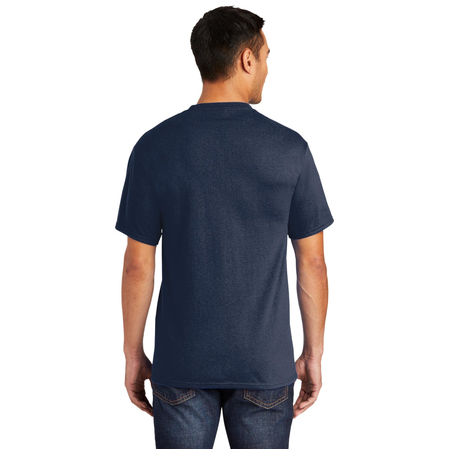 Ash T-Shirts - Port & Company - Soft Pocket Tee - Eco Friendly