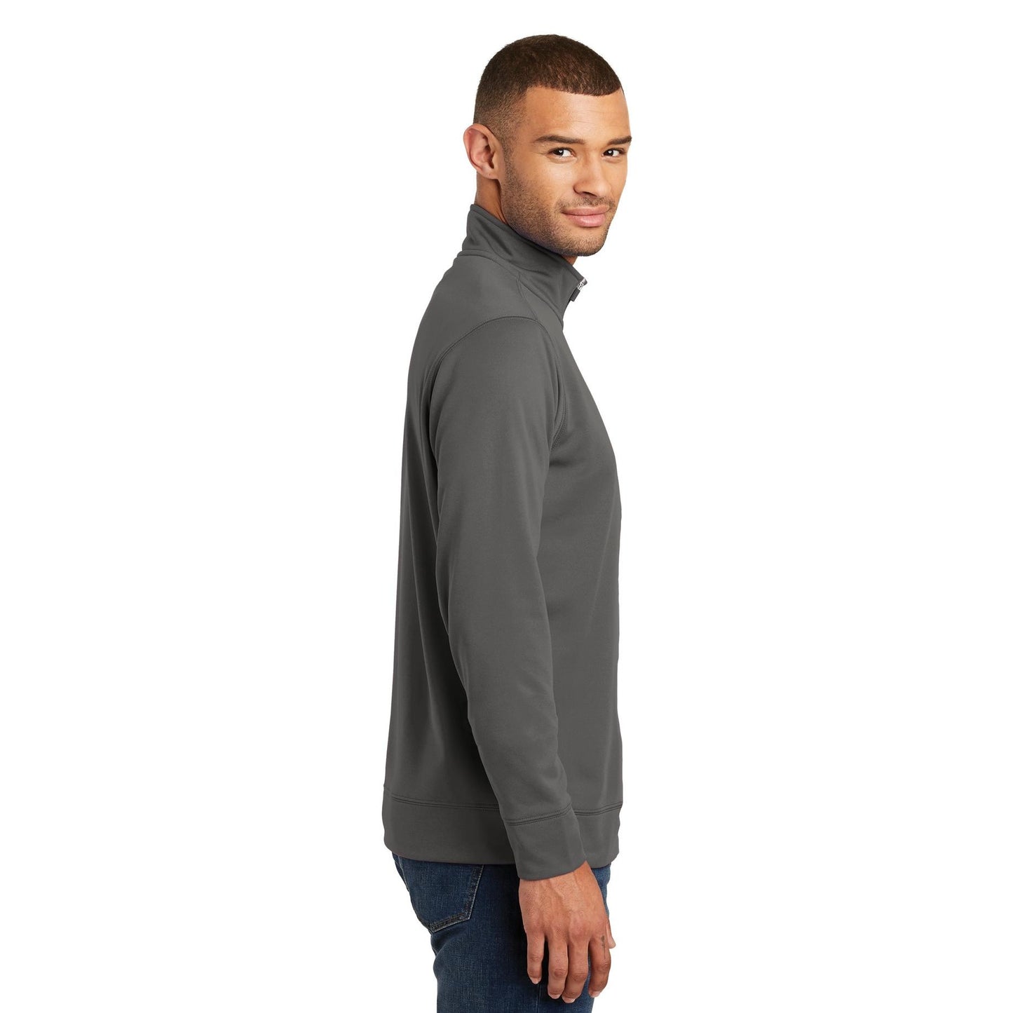 Charcoal Sweatshirts - Port & Company - Moisture Wicking