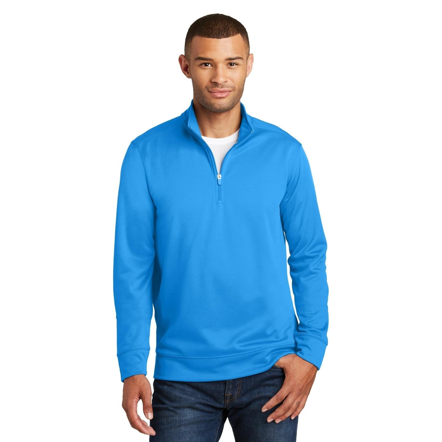 Charcoal Sweatshirts - Port & Company - Moisture Wicking
