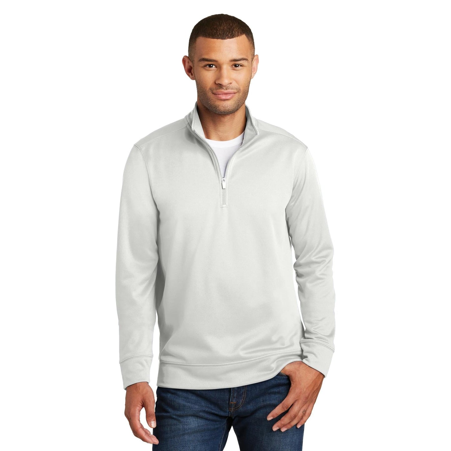 Charcoal Sweatshirts - Port & Company - Moisture Wicking