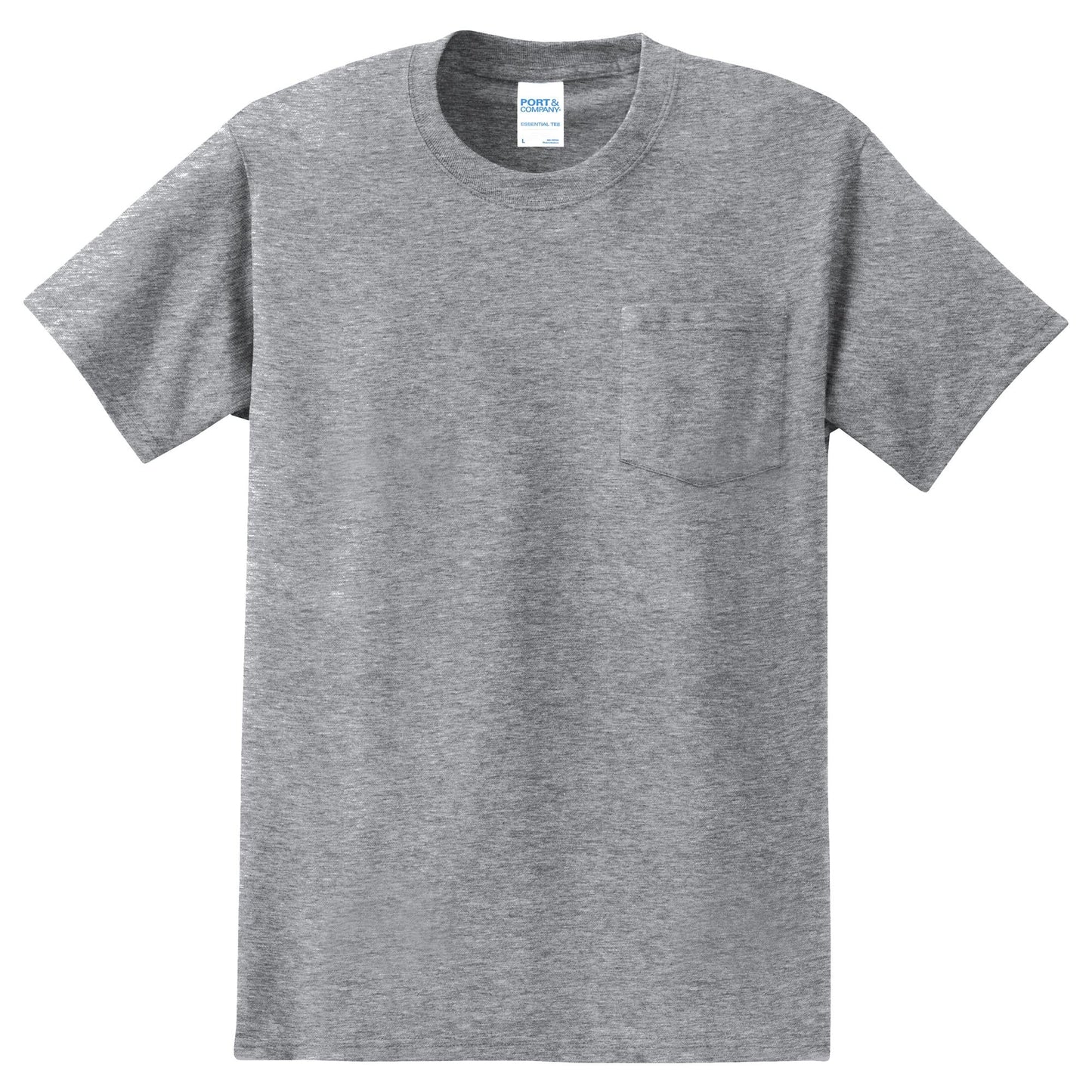White T-Shirts - Essential Tee - Port & Company - Durable
