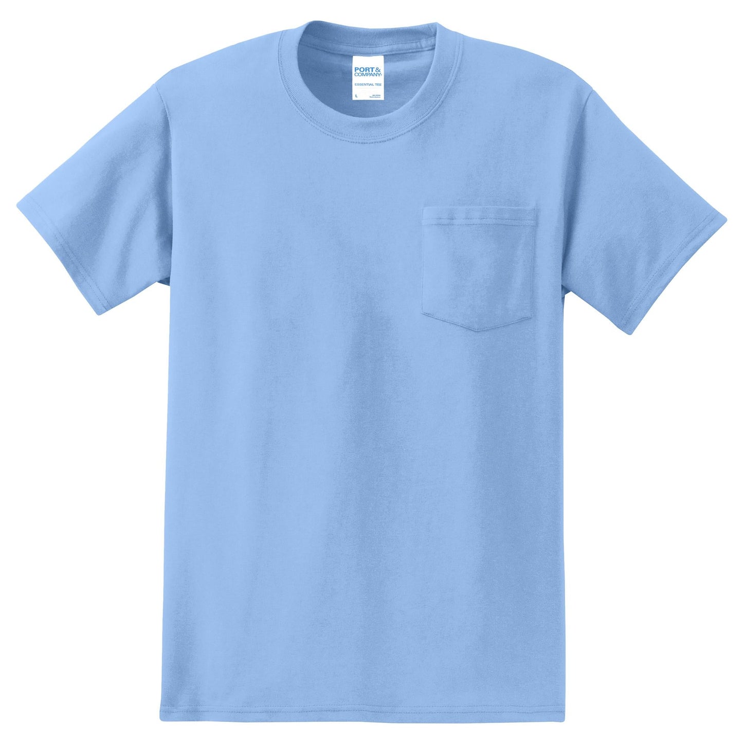 White T-Shirts - Essential Tee - Port & Company - Durable
