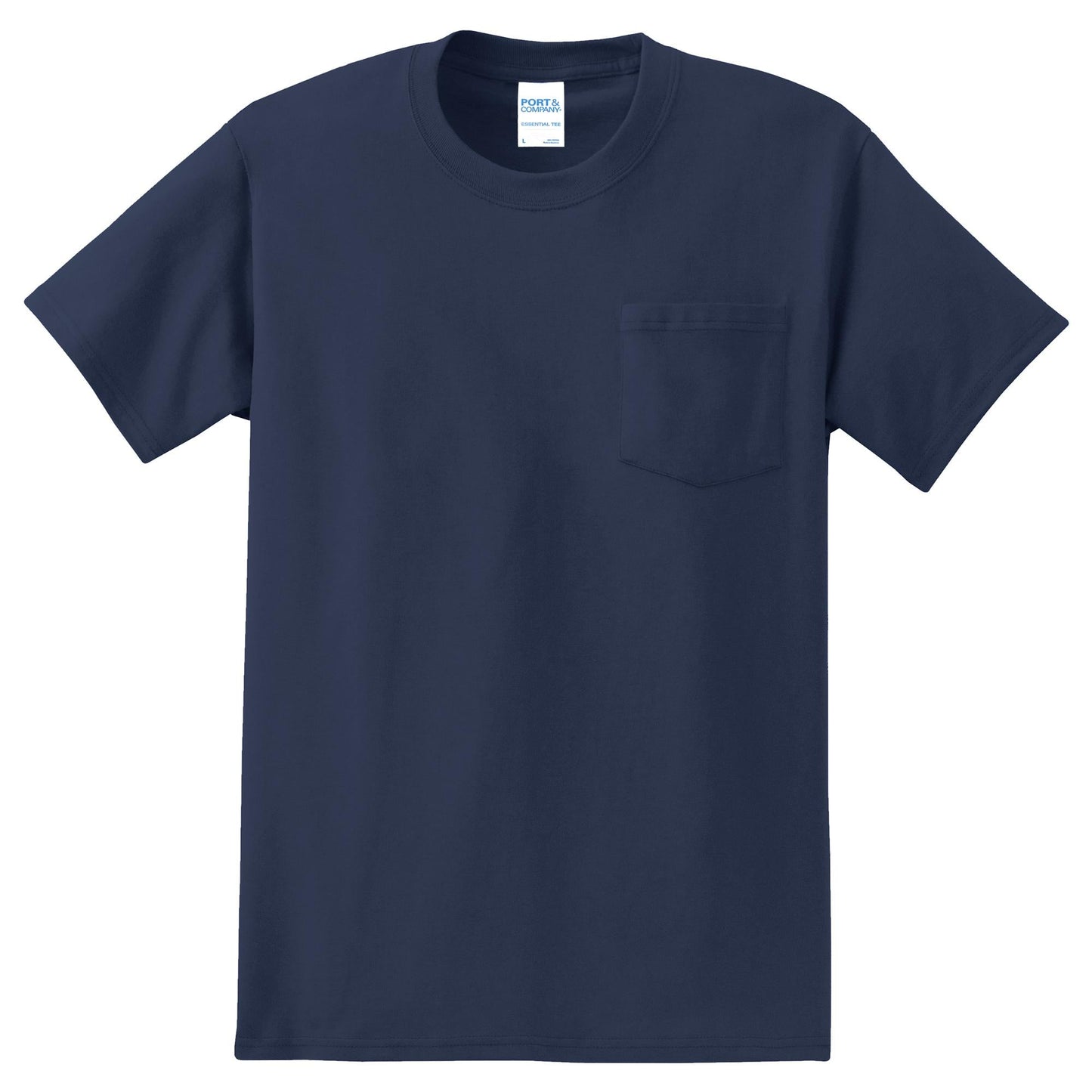 White T-Shirts - Essential Tee - Port & Company - Durable