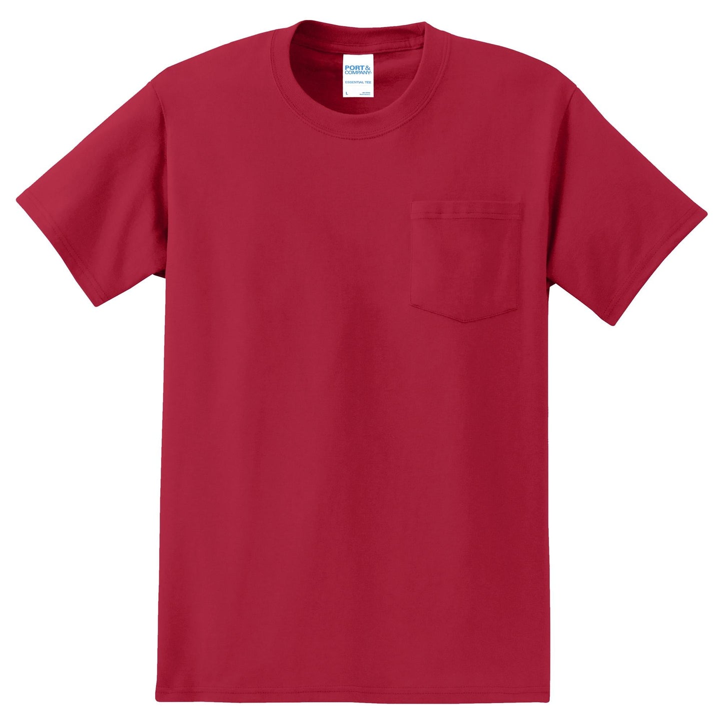 White T-Shirts - Essential Tee - Port & Company - Durable