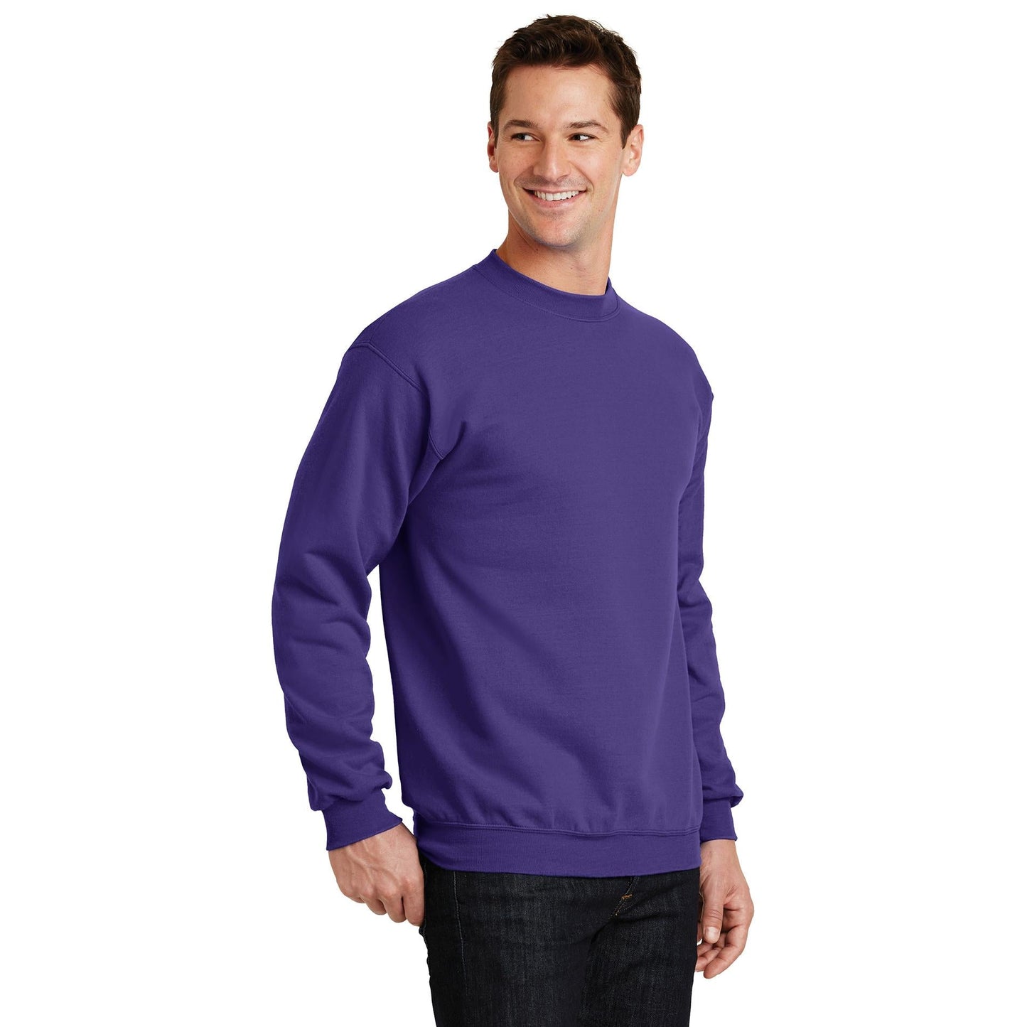 Athletic Heather Sweatshirt - Port & Company - Soft Fleece