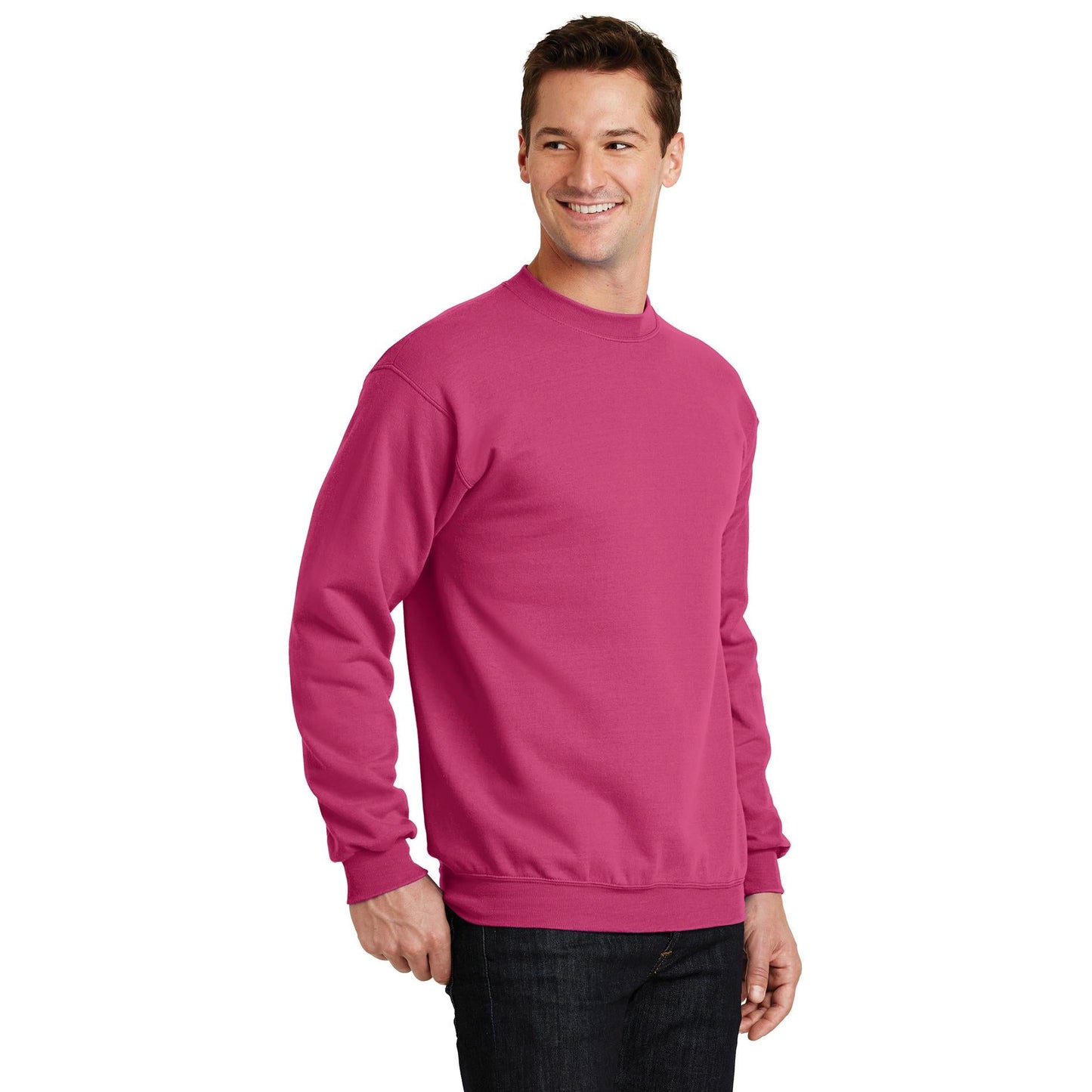 Athletic Heather Sweatshirt - Port & Company - Soft Fleece
